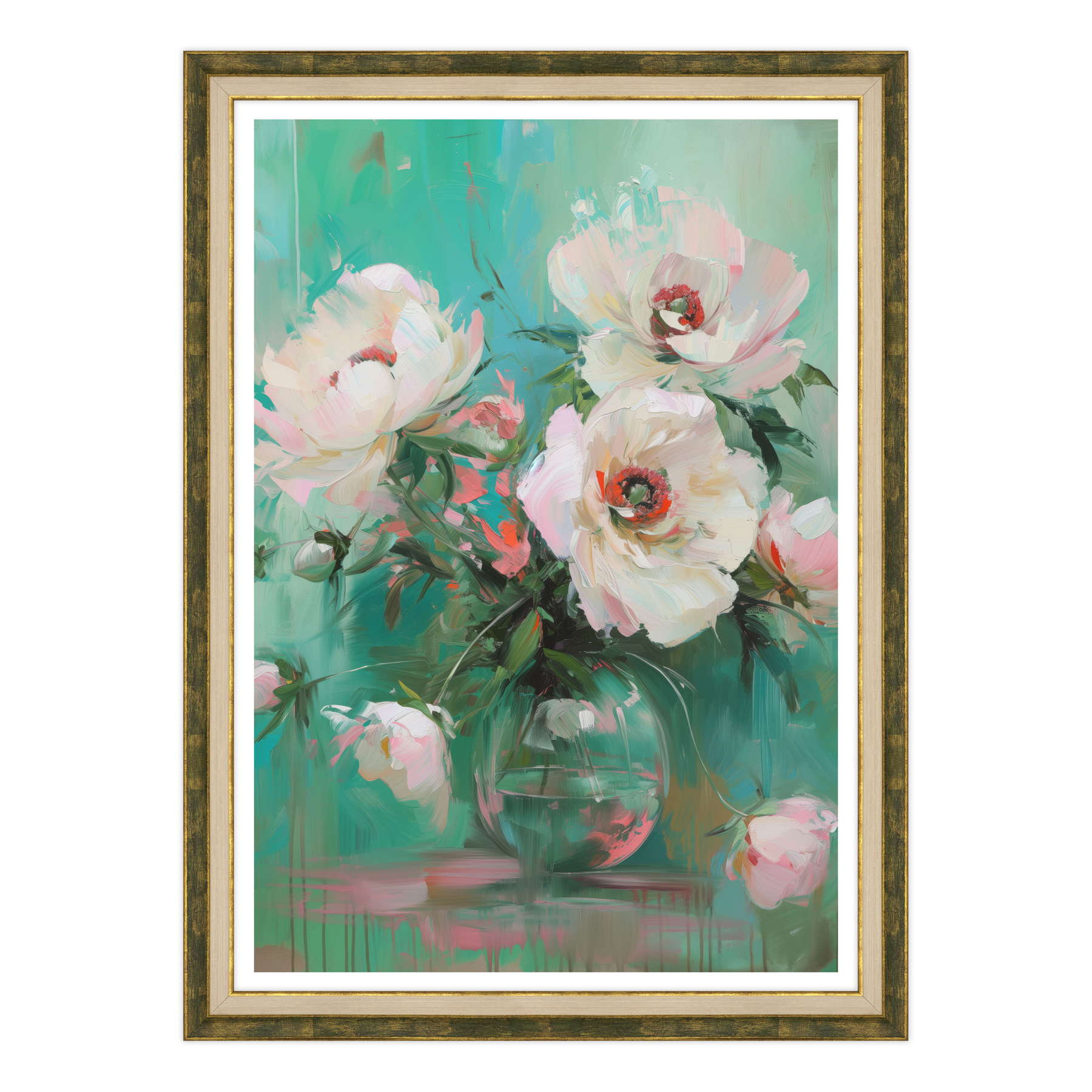 Rose Bianche - Sogno Acquamarina