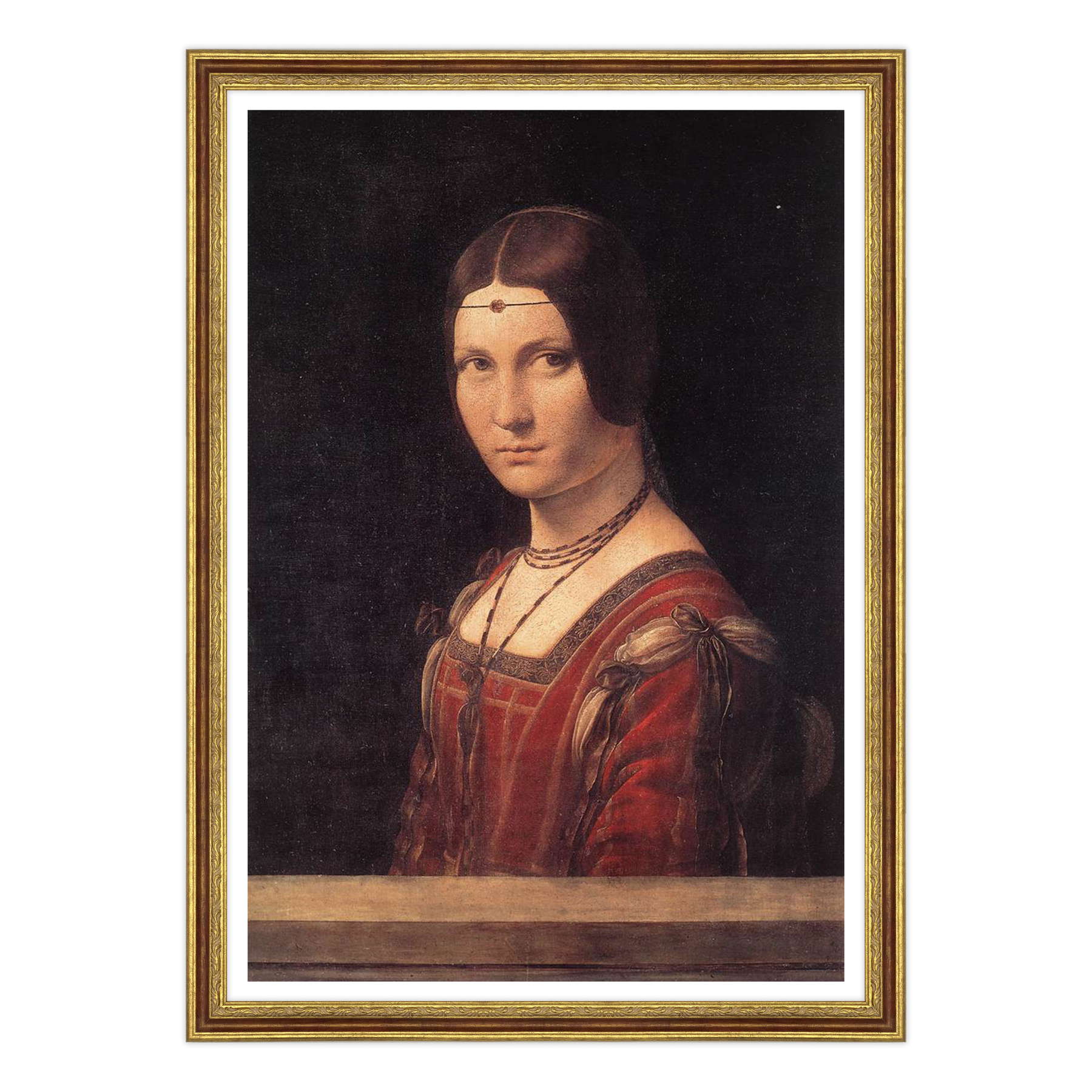 Leonardo Da Vinci - Belle Ferronnière