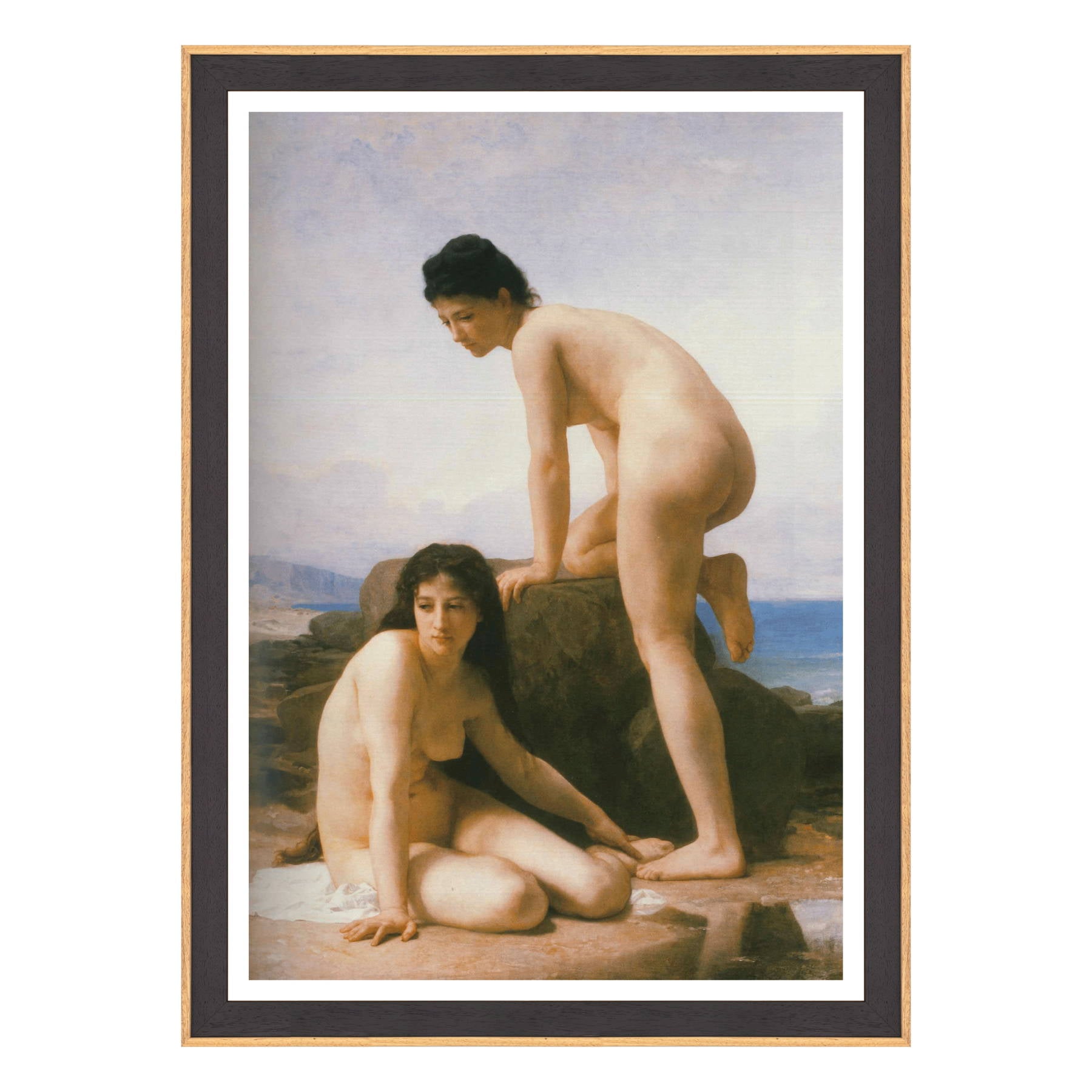 William-Adolphe Bouguereau - Le due bagnanti
