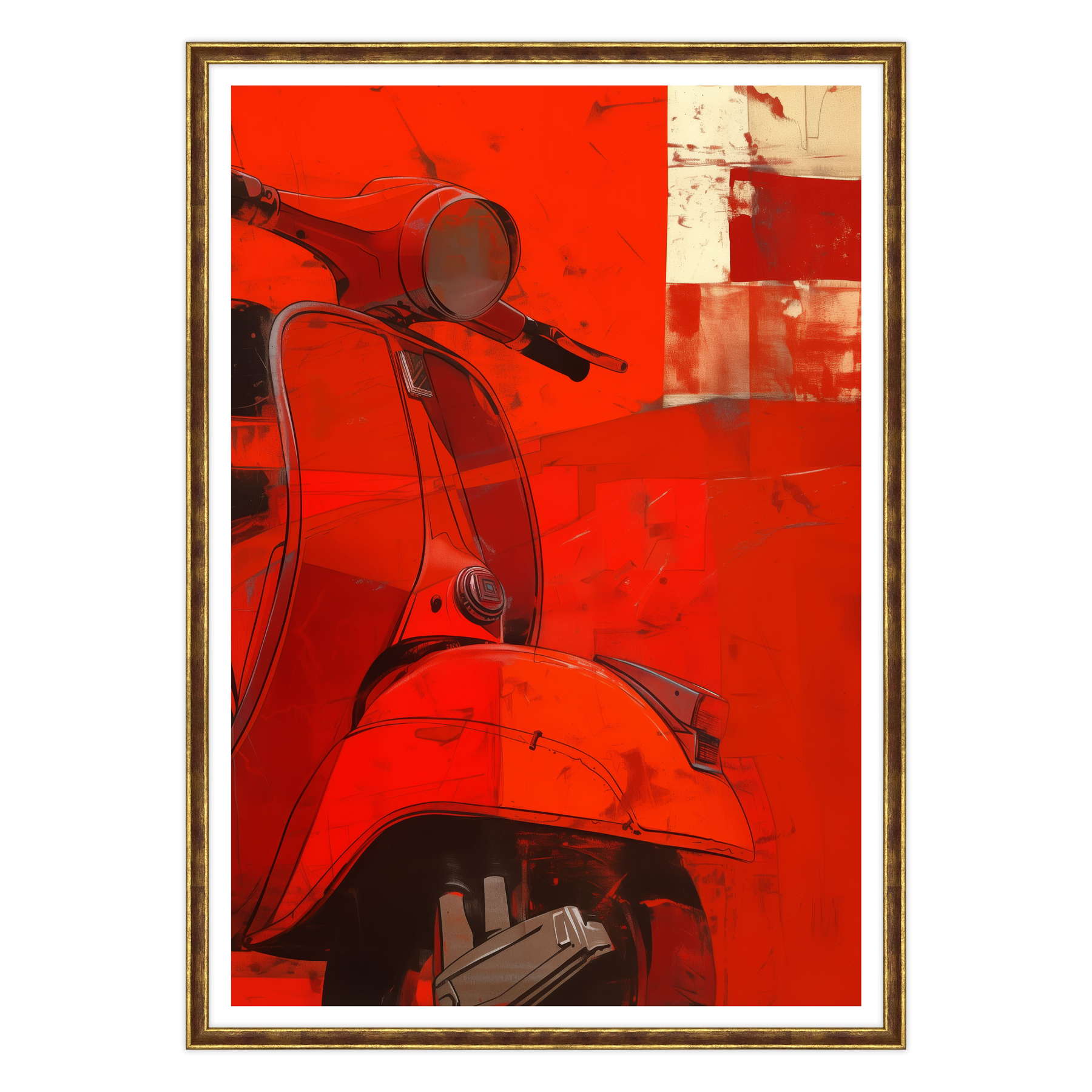 Curve Metropolitane: Rosso Vespa