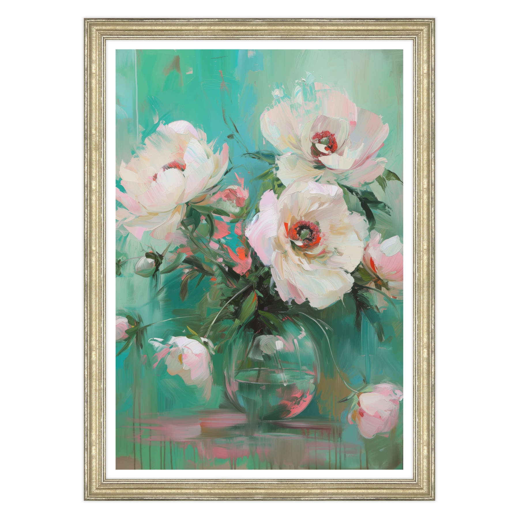 Rose Bianche - Sogno Acquamarina