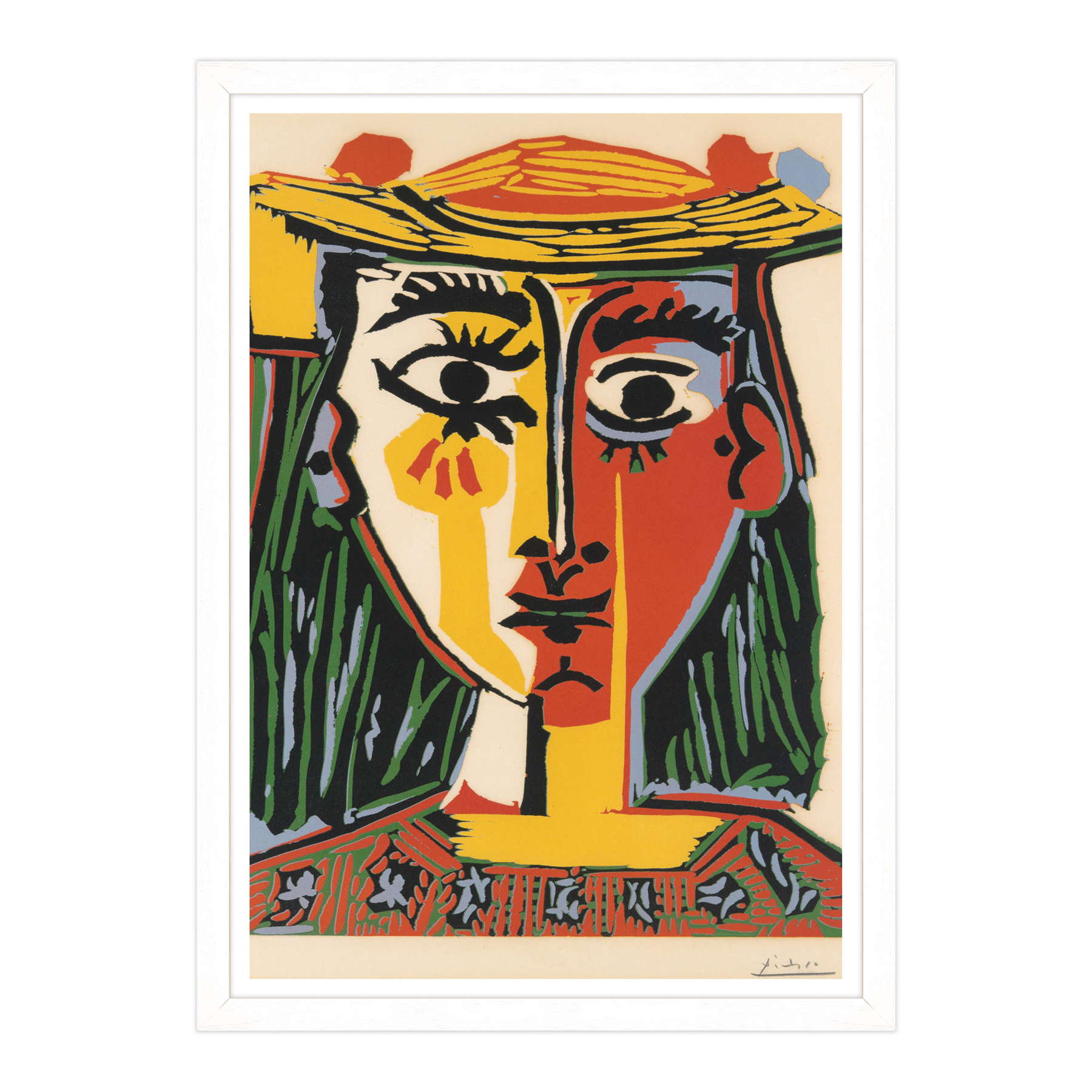 Pablo Picasso - Donna con Cappello