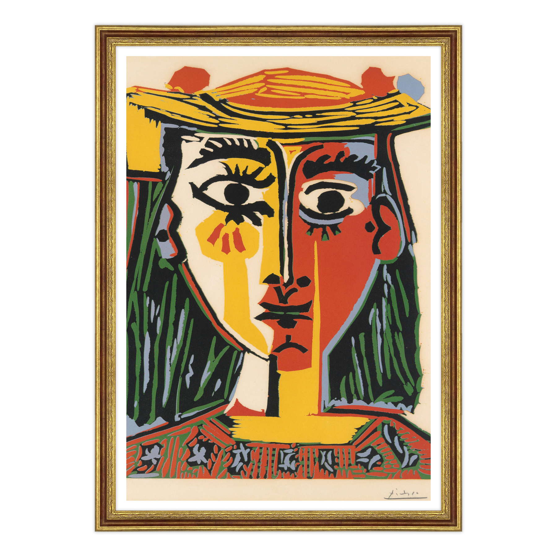 Pablo Picasso - Donna con Cappello
