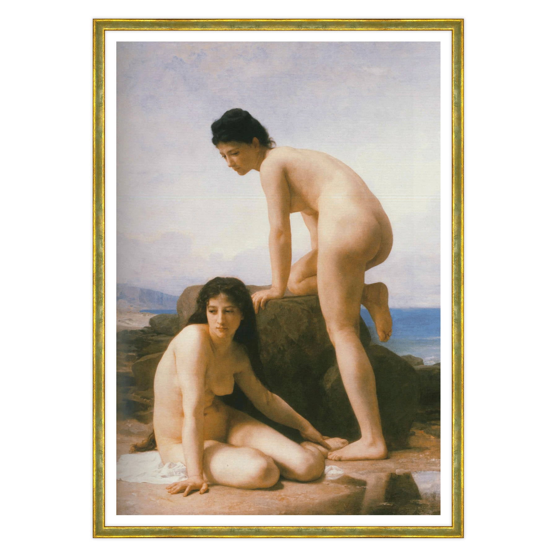 William-Adolphe Bouguereau - Le due bagnanti