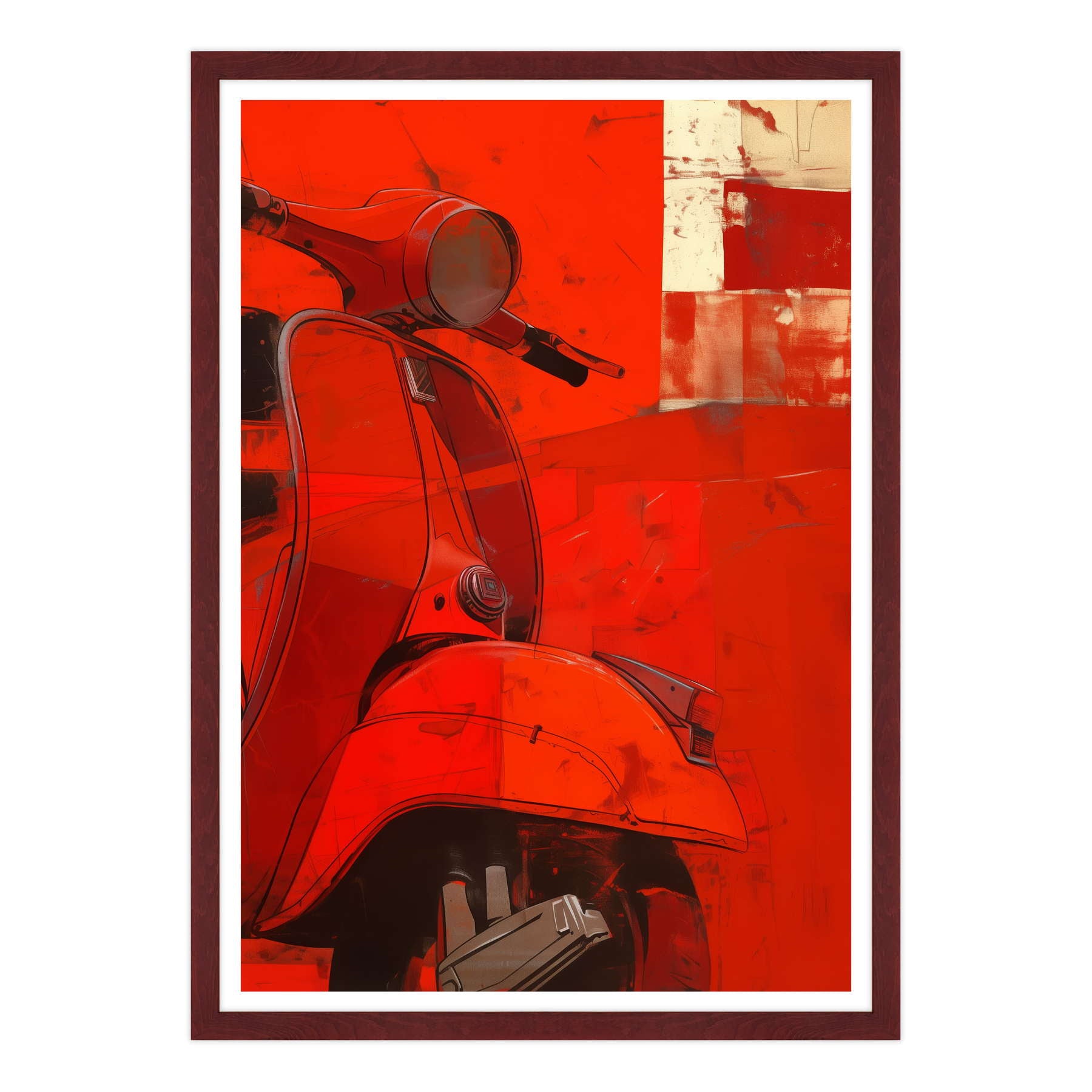 Curve Metropolitane: Rosso Vespa