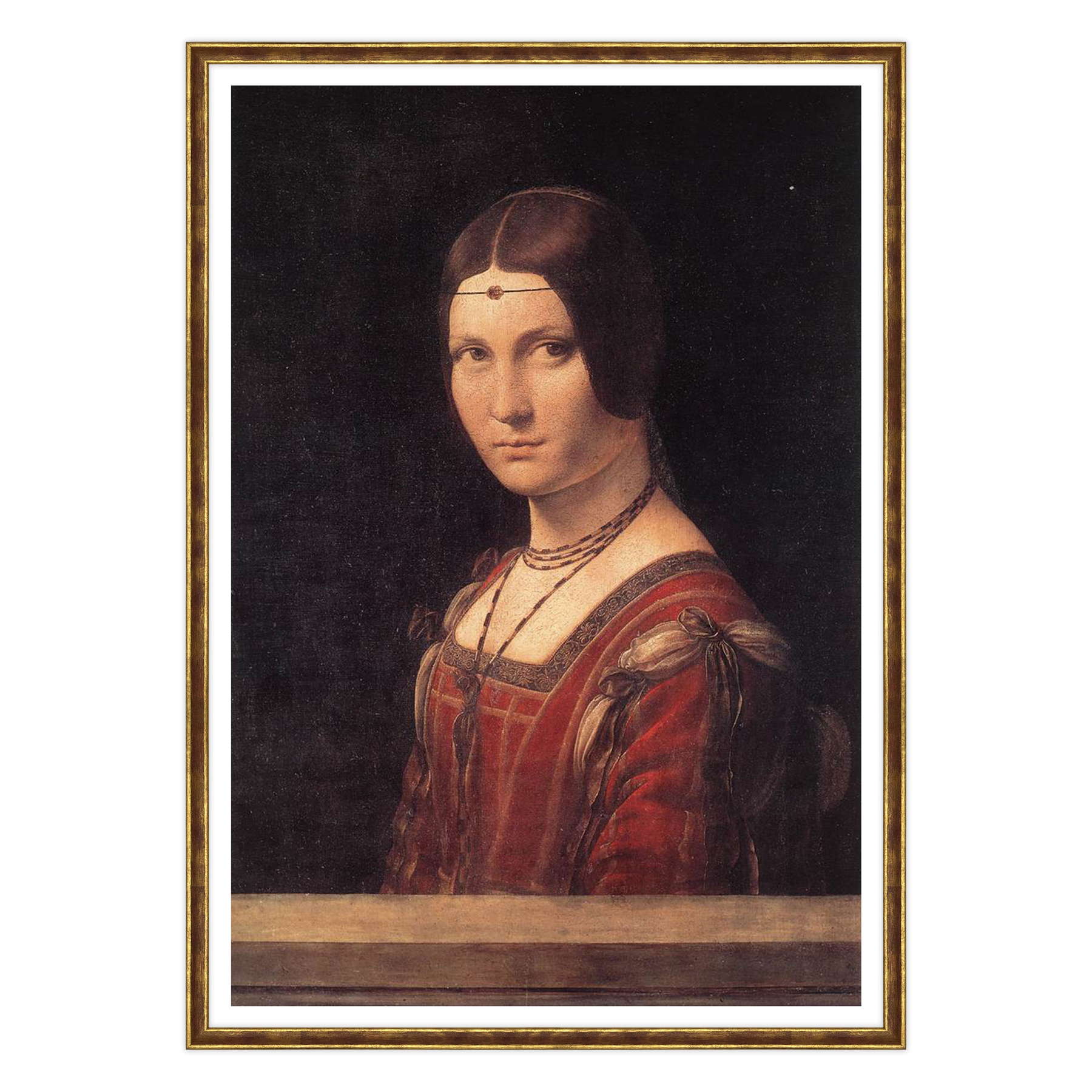 Leonardo Da Vinci - Belle Ferronnière
