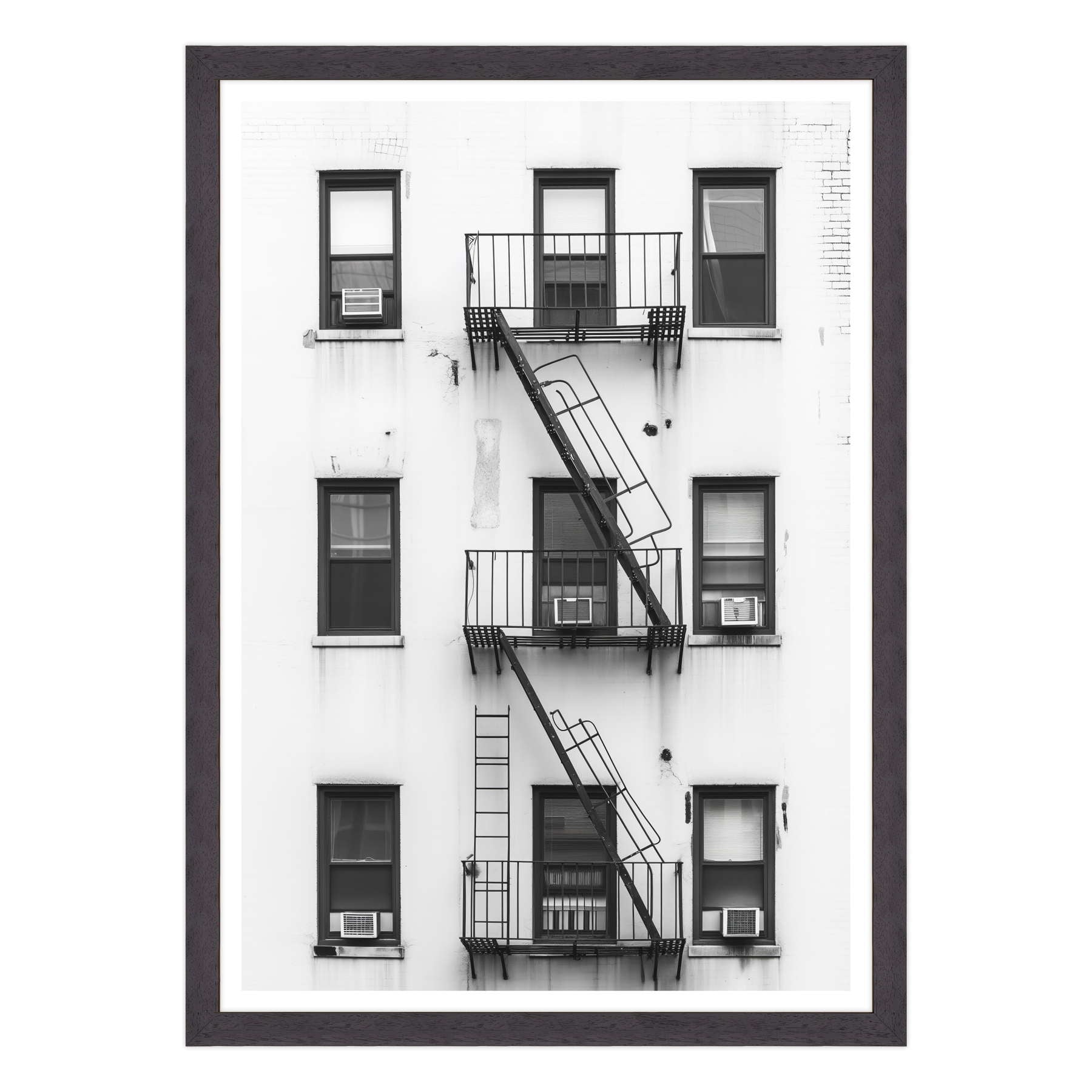 New York Street Photography - Simmetrie di Ferro e Cemento