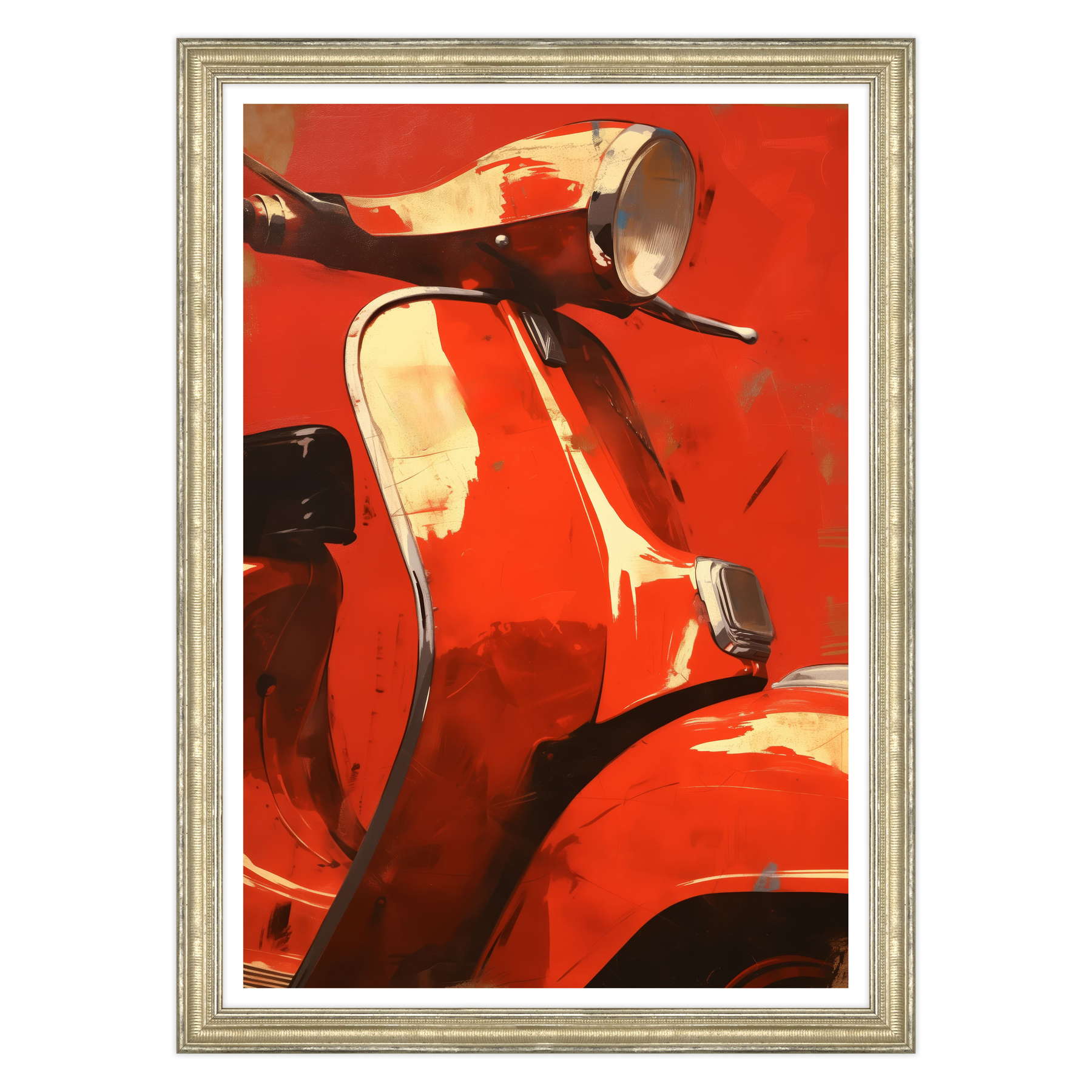 Sognando il Rosso: Vespa in Scena