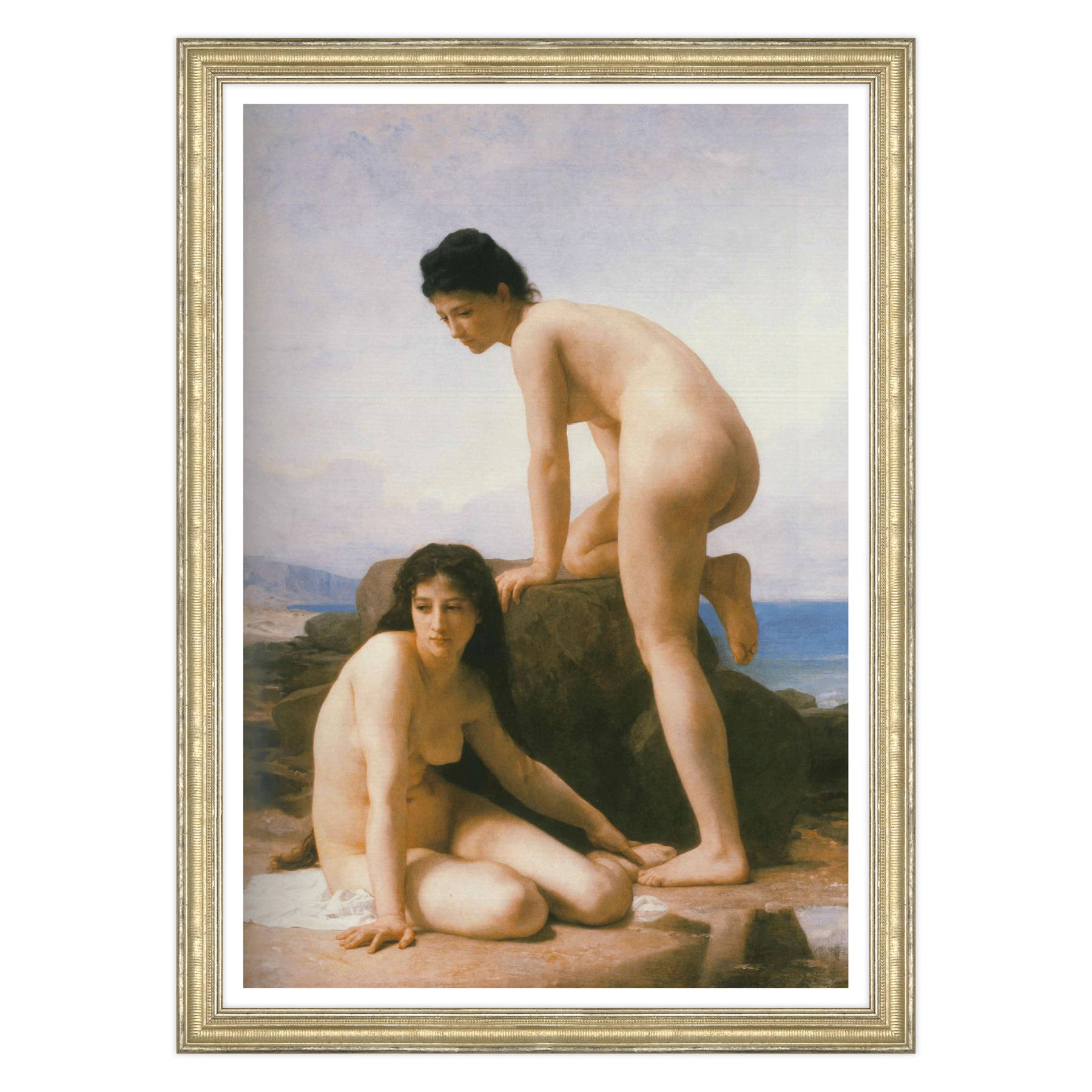 William-Adolphe Bouguereau - Le due bagnanti