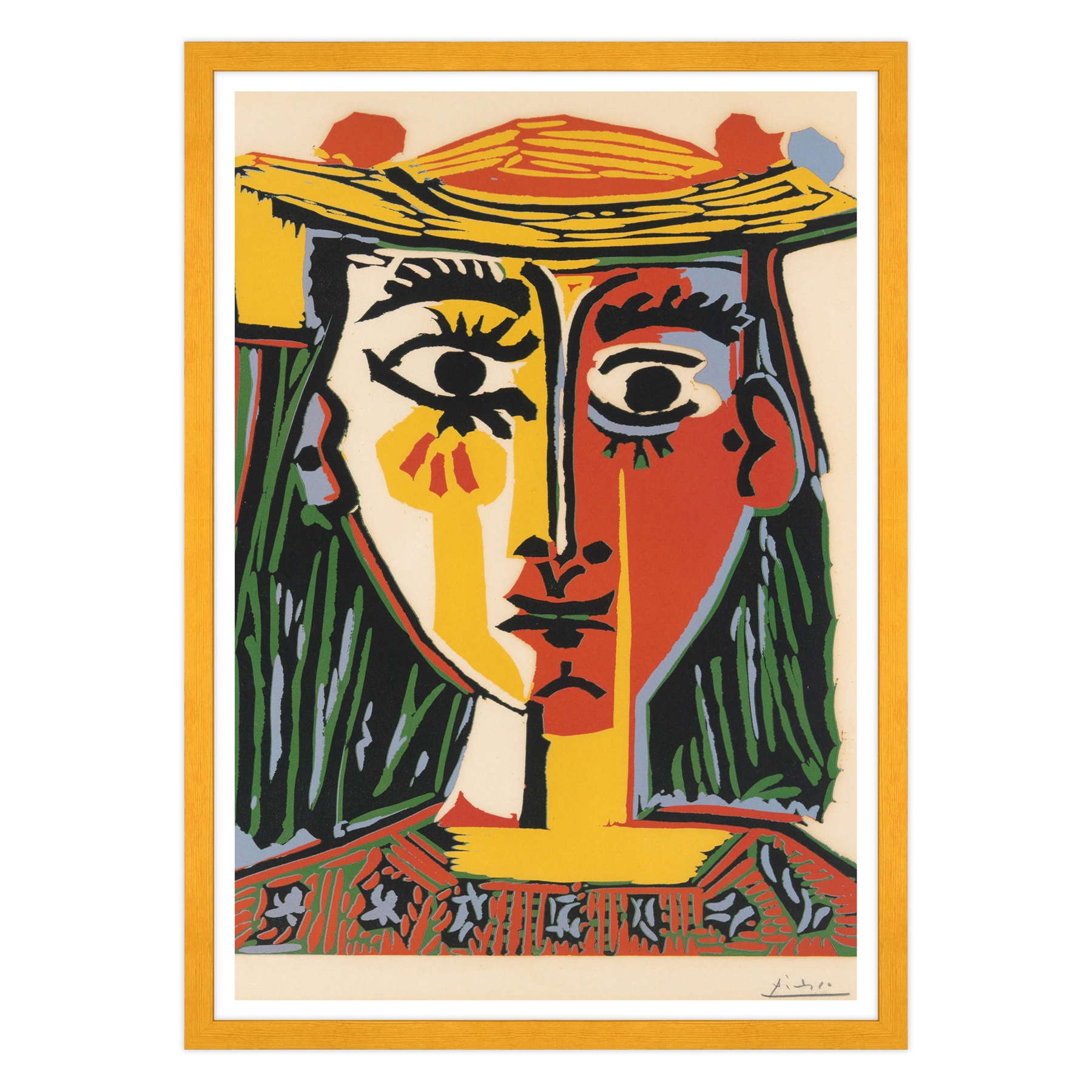 Pablo Picasso - Donna con Cappello