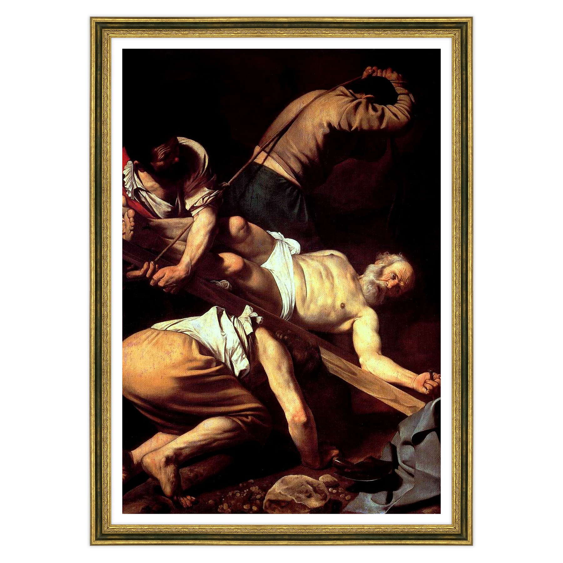 Caravaggio - Crocifissione di san Pietro