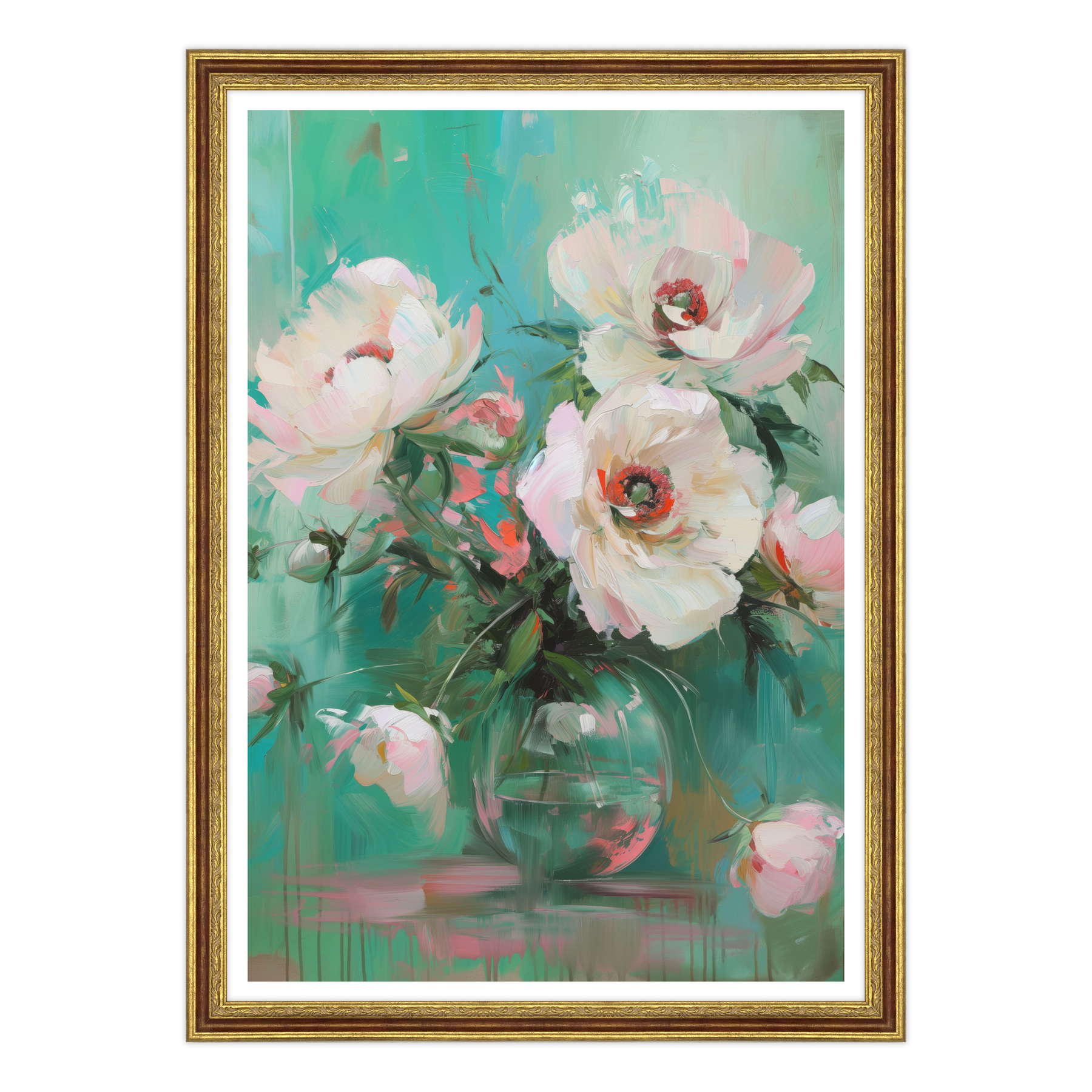 Rose Bianche - Sogno Acquamarina