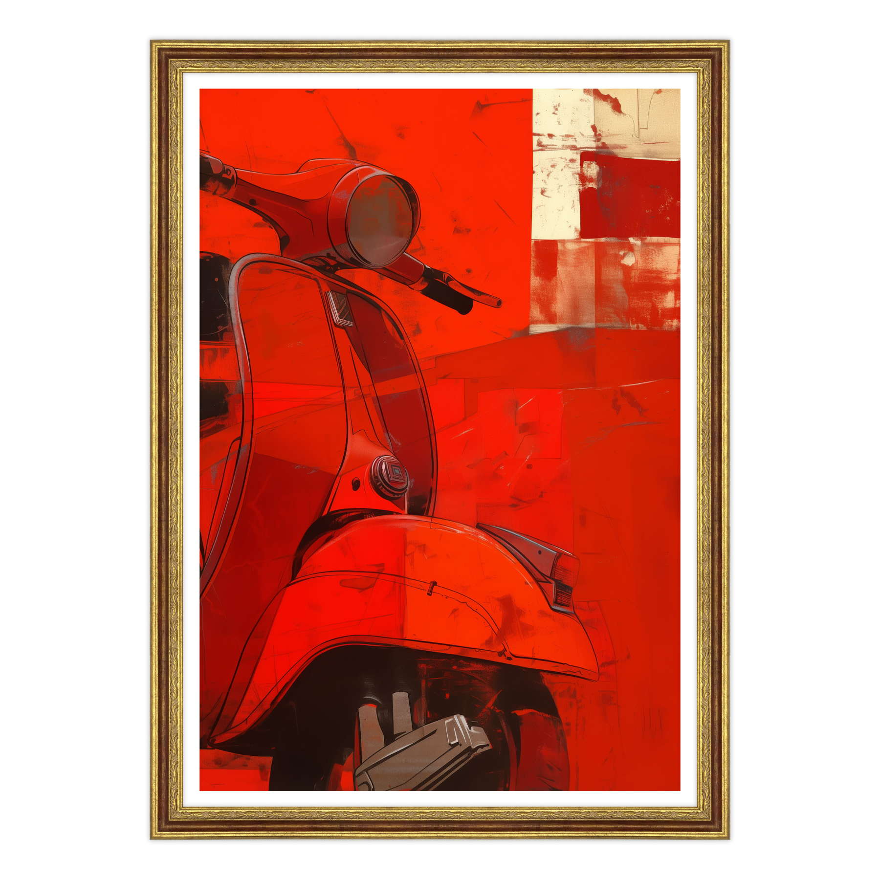 Curve Metropolitane: Rosso Vespa