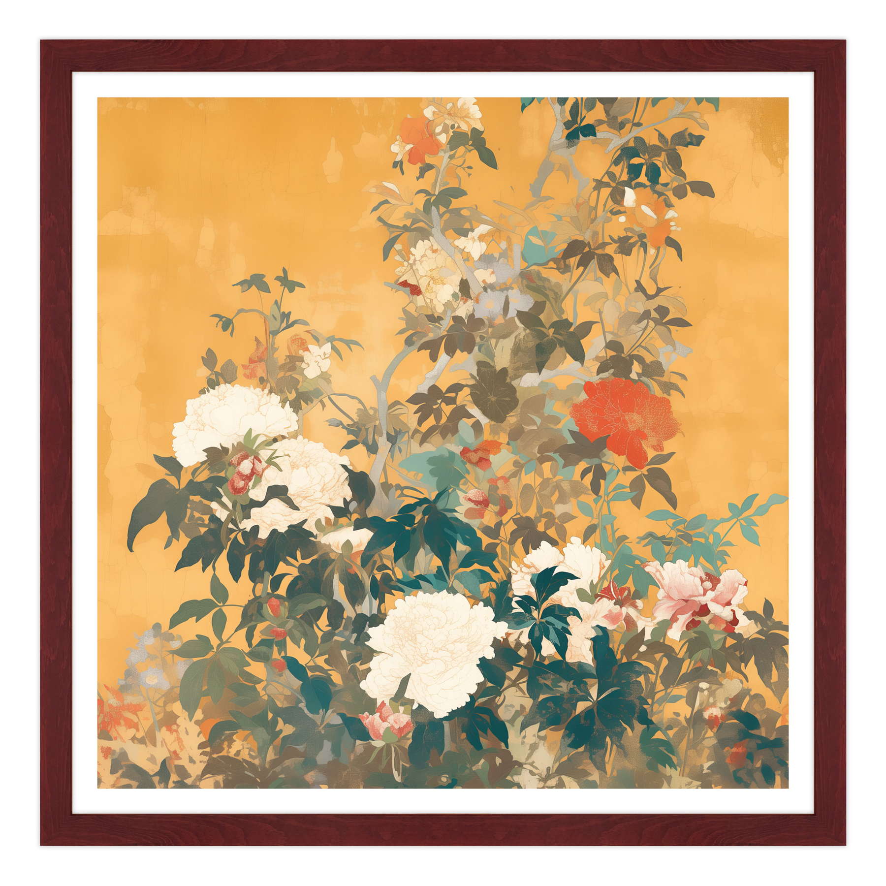 Peonie, Giardino Dorato