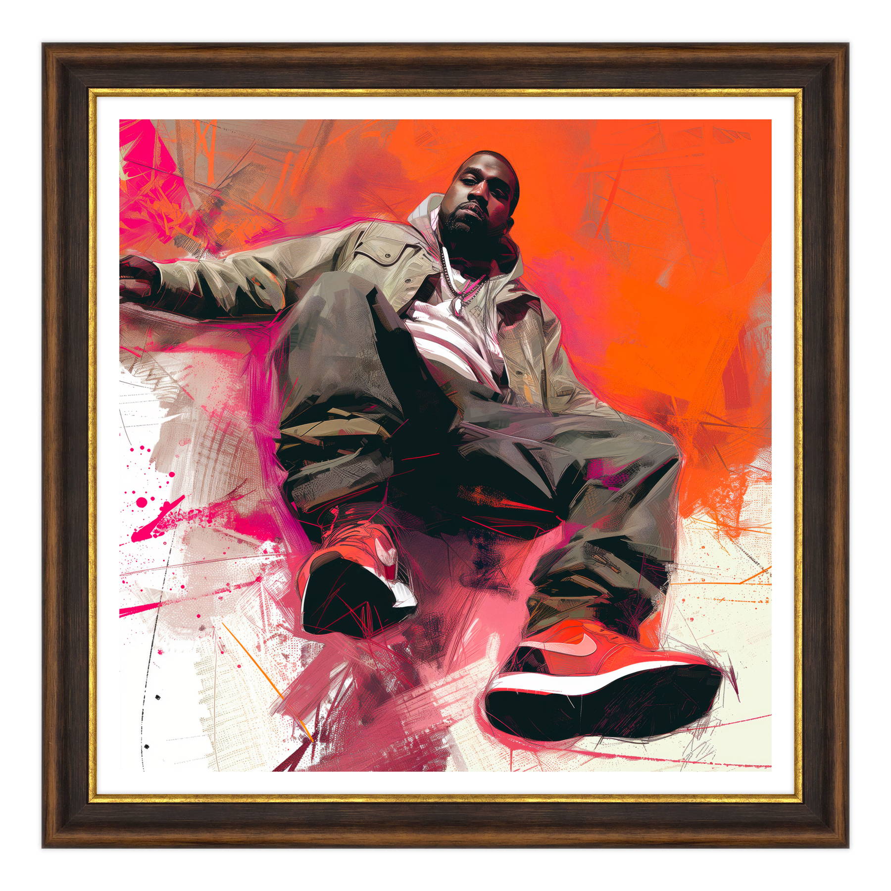 Kanye in Rouge