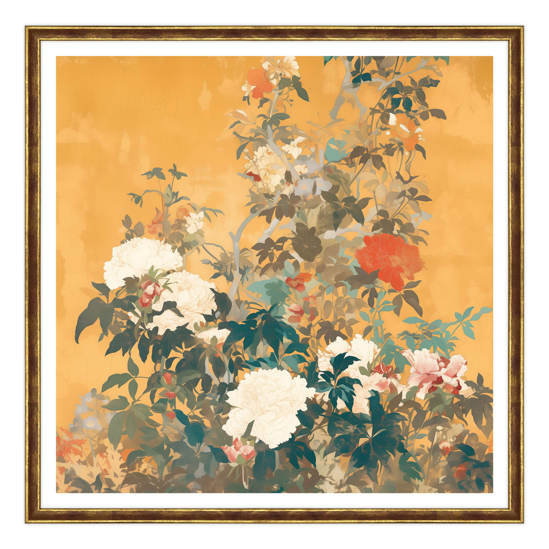 Peonie, Giardino Dorato