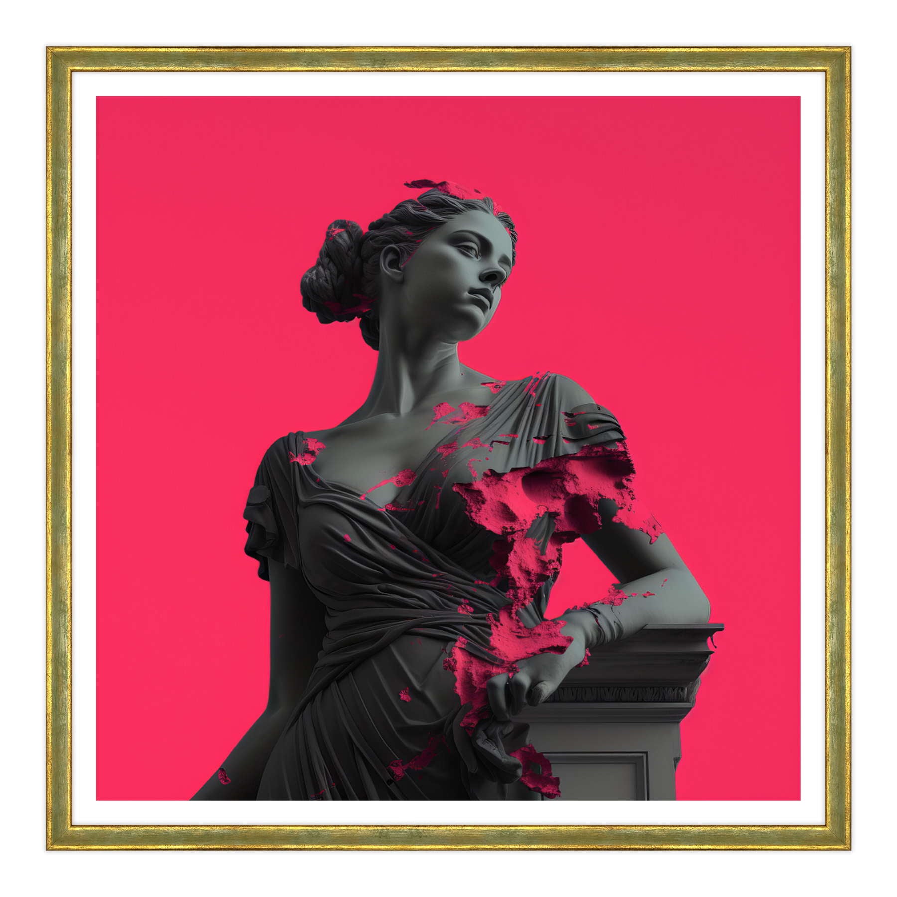 Classic Pop - Musa in Schegge di Fucsia