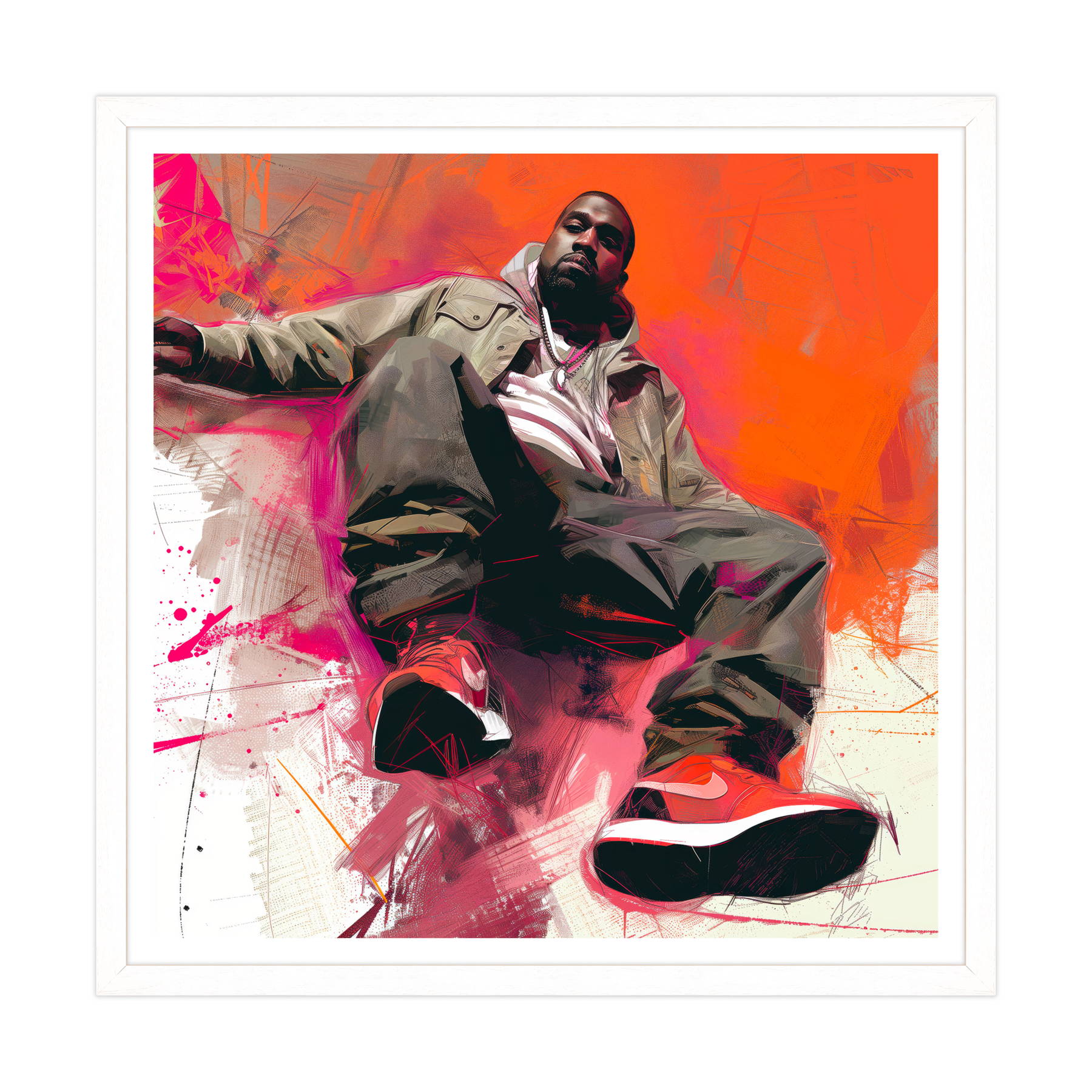 Kanye in Rouge