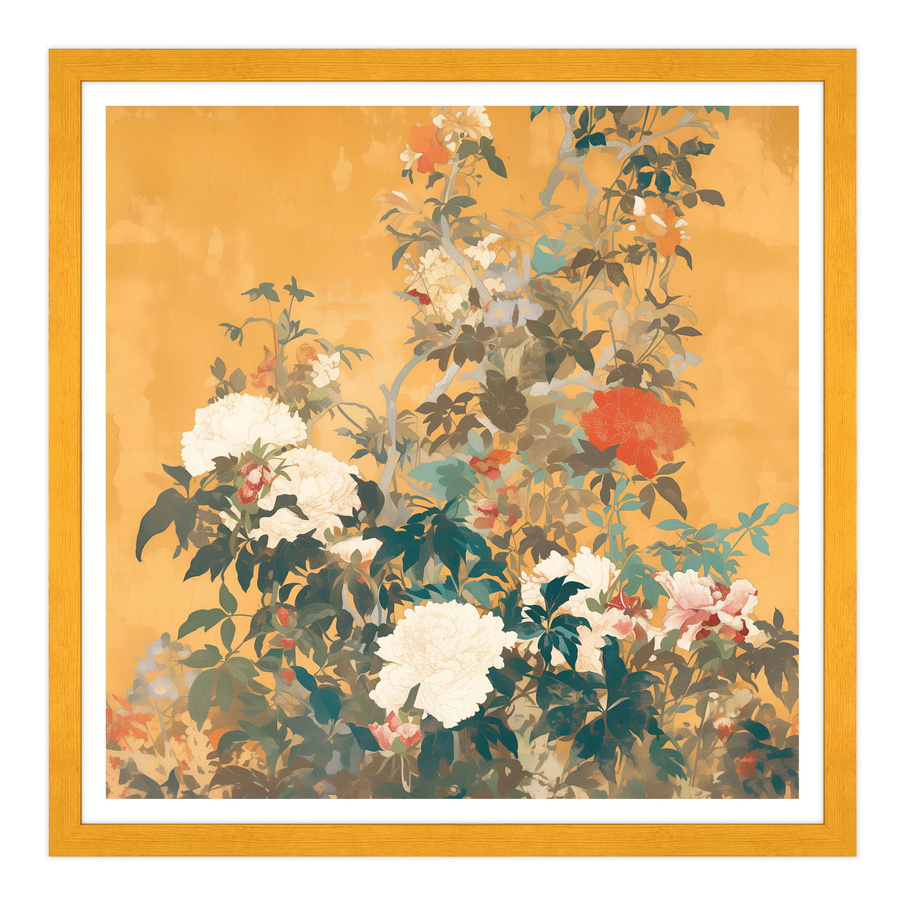 Peonie, Giardino Dorato