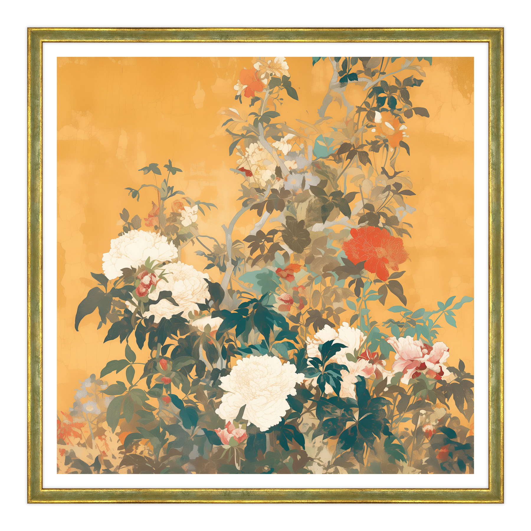 Peonie, Giardino Dorato