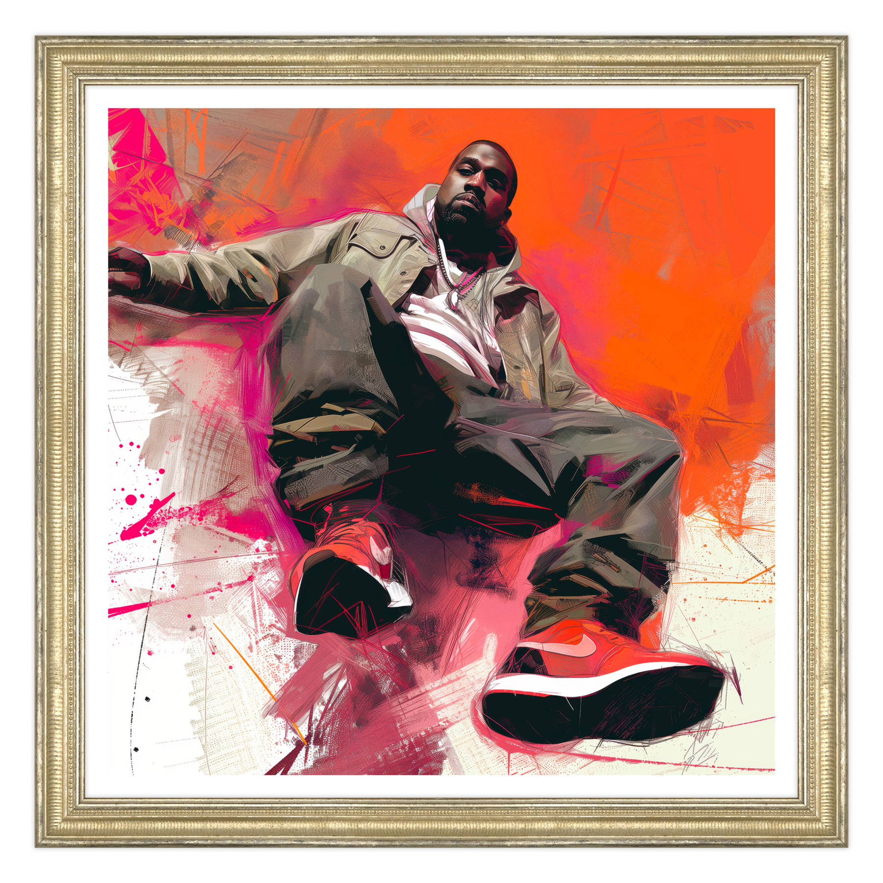 Kanye in Rouge