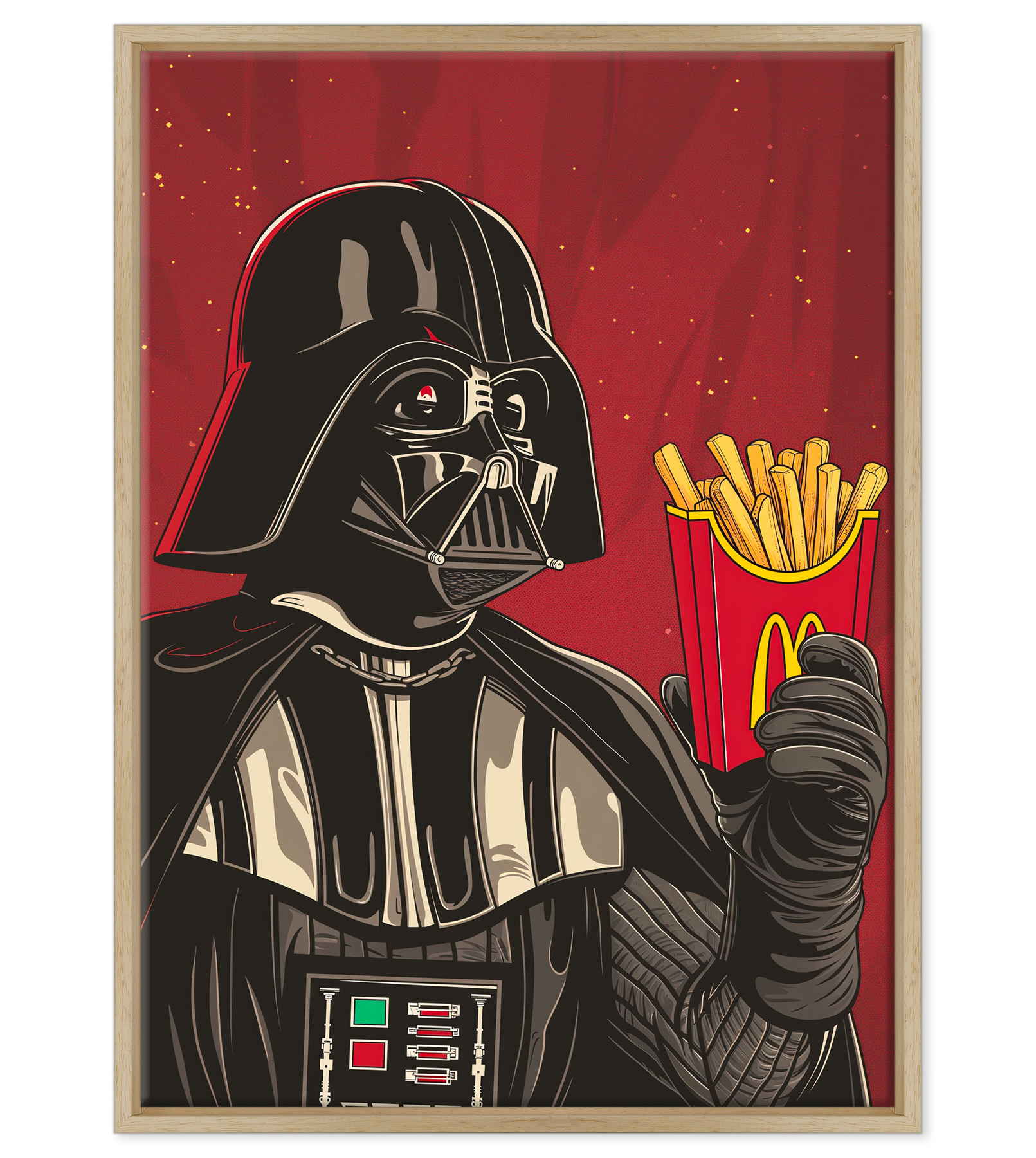 Star Wars - The Dark Side of Fast Food Pop Art