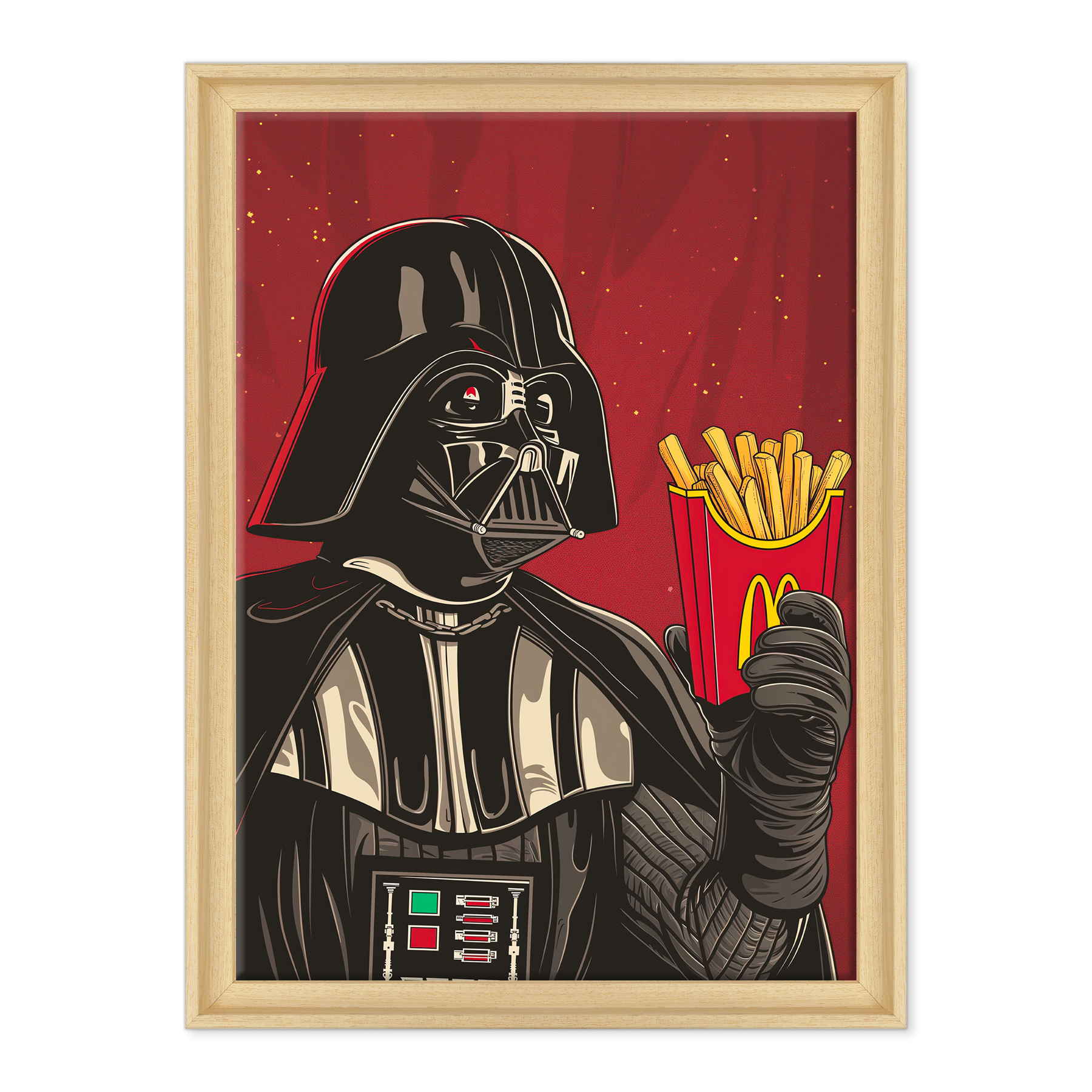 Star Wars - The Dark Side of Fast Food Pop Art