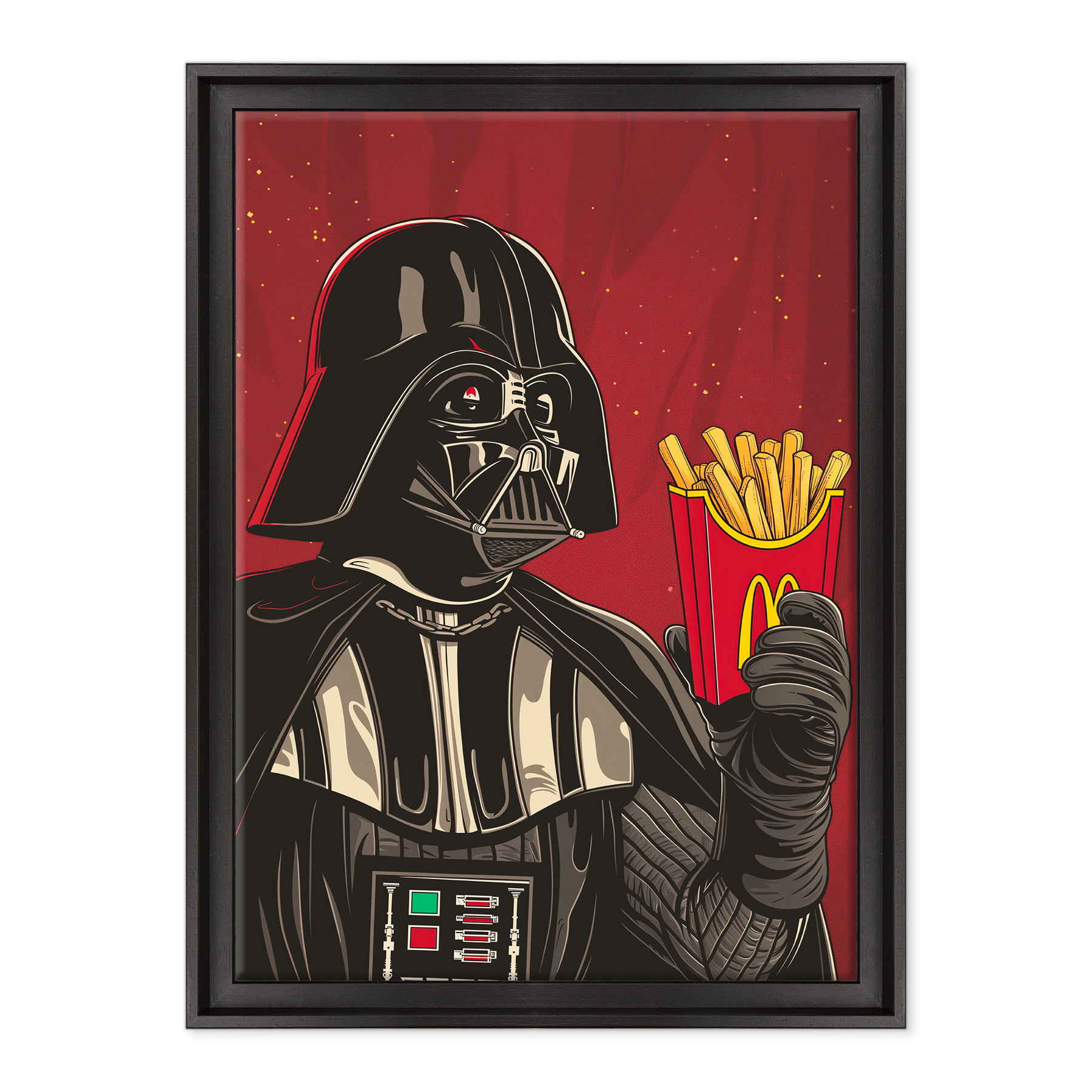 Star Wars - The Dark Side of Fast Food Pop Art