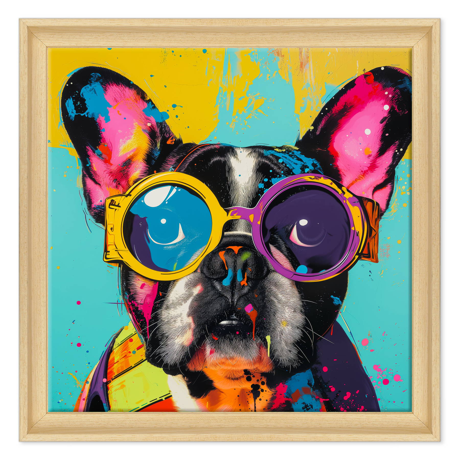 Palette di Pop: Bulldog in Technicolor