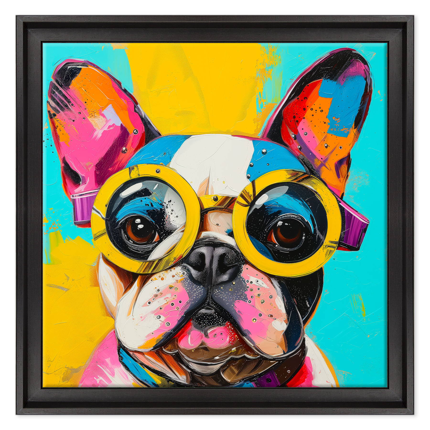 Lo Sguardo Pop del Bulldog Frenchie