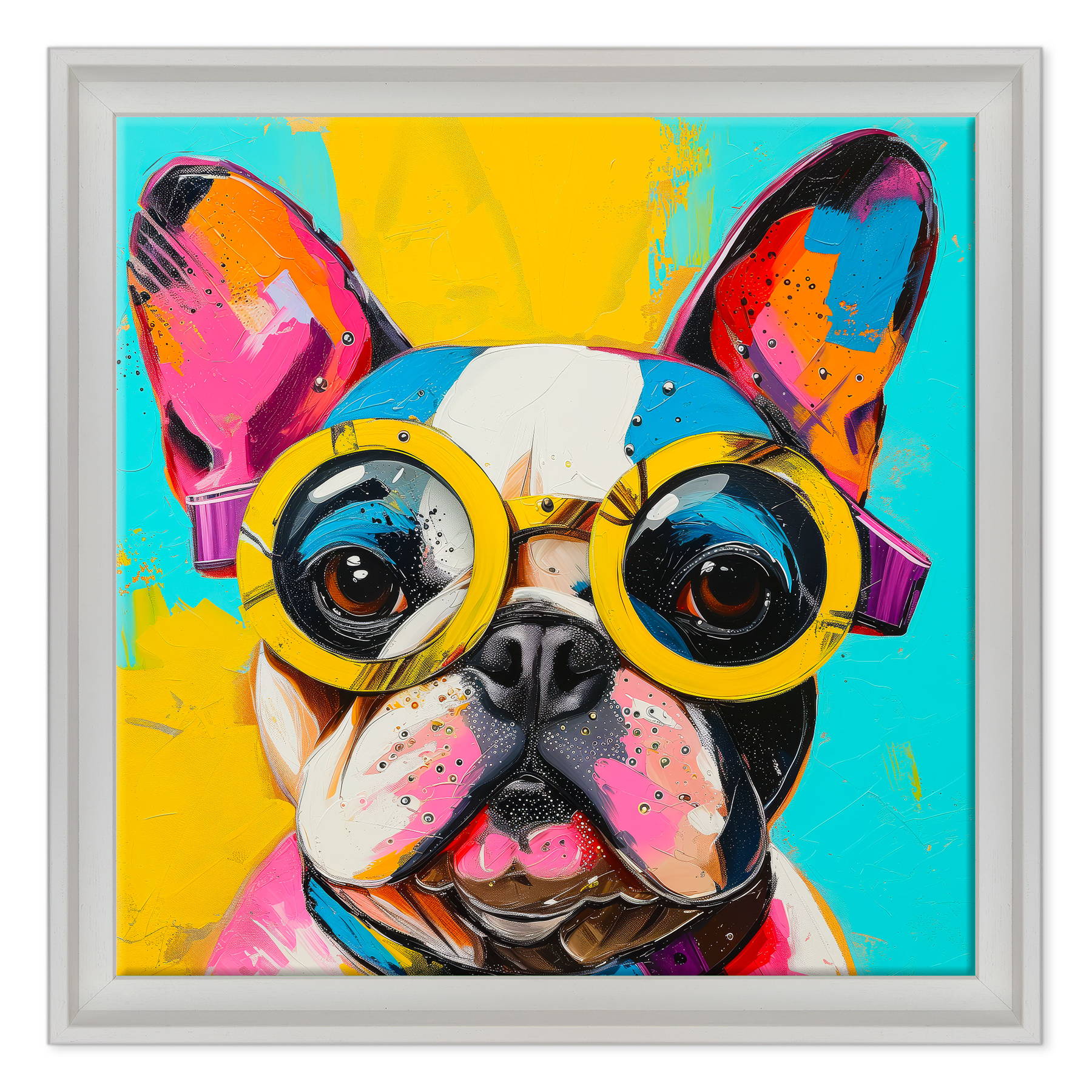 Lo Sguardo Pop del Bulldog Frenchie