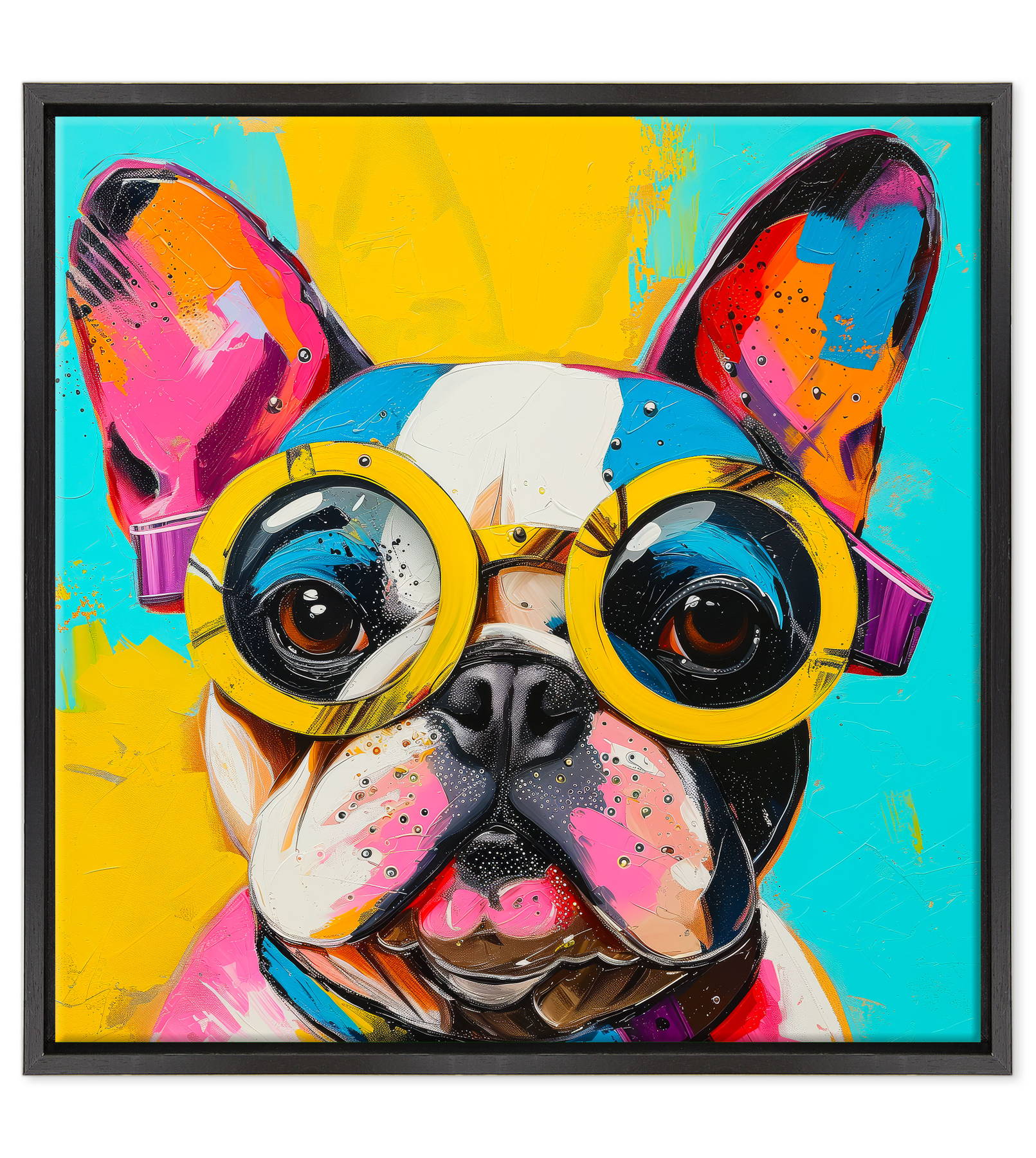 Lo Sguardo Pop del Bulldog Frenchie