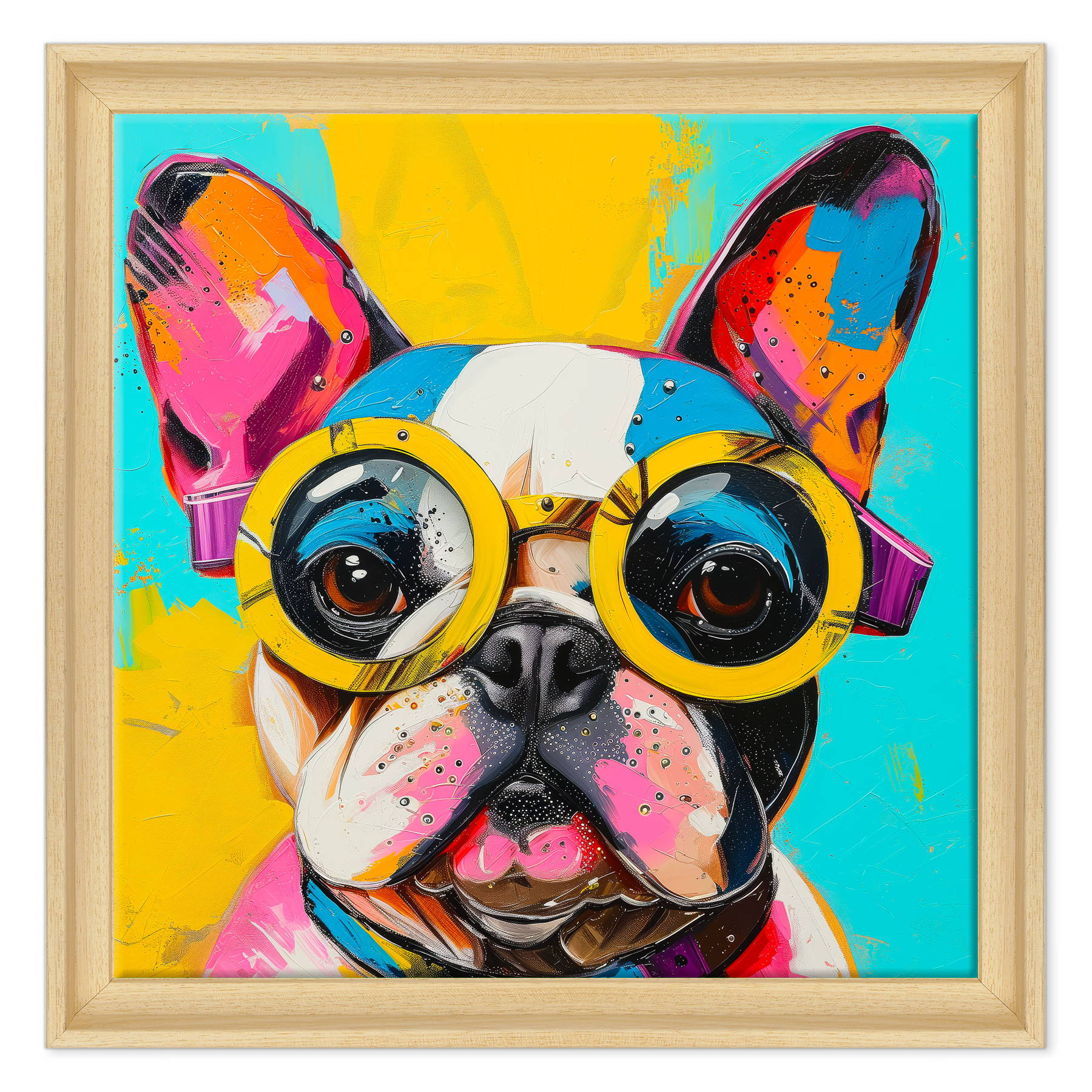 Lo Sguardo Pop del Bulldog Frenchie