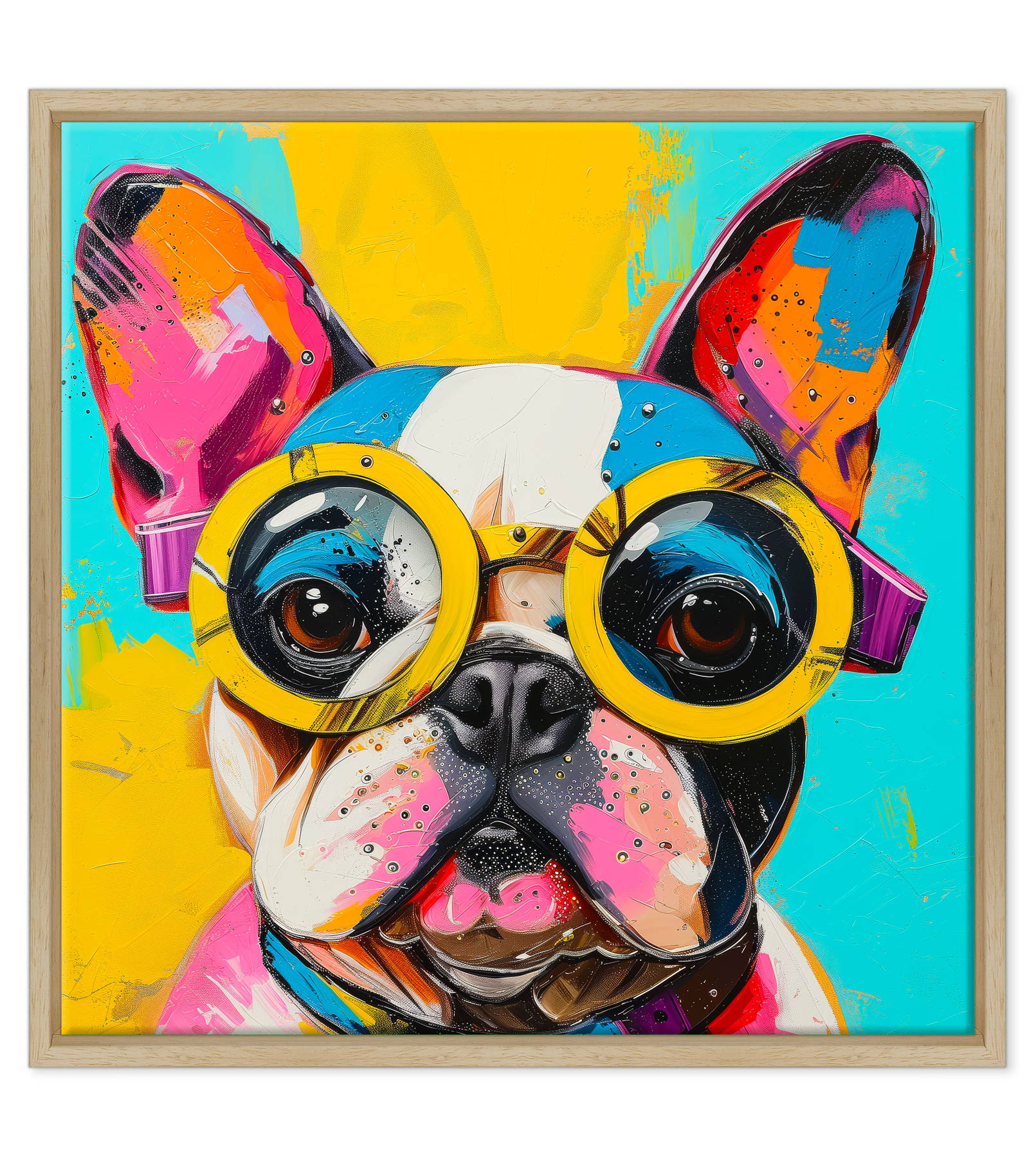 Lo Sguardo Pop del Bulldog Frenchie