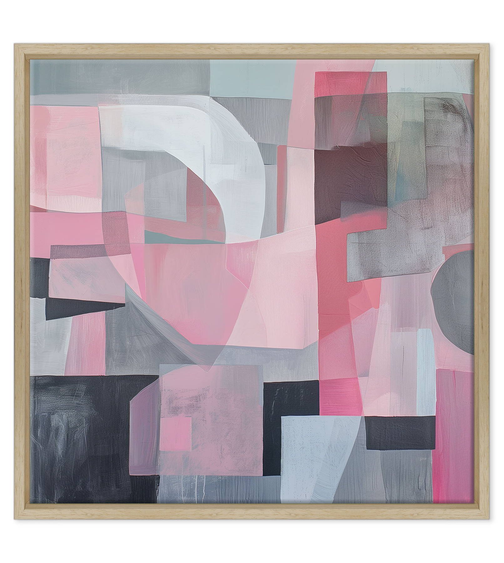 Astratto - Intersezione Rosa
