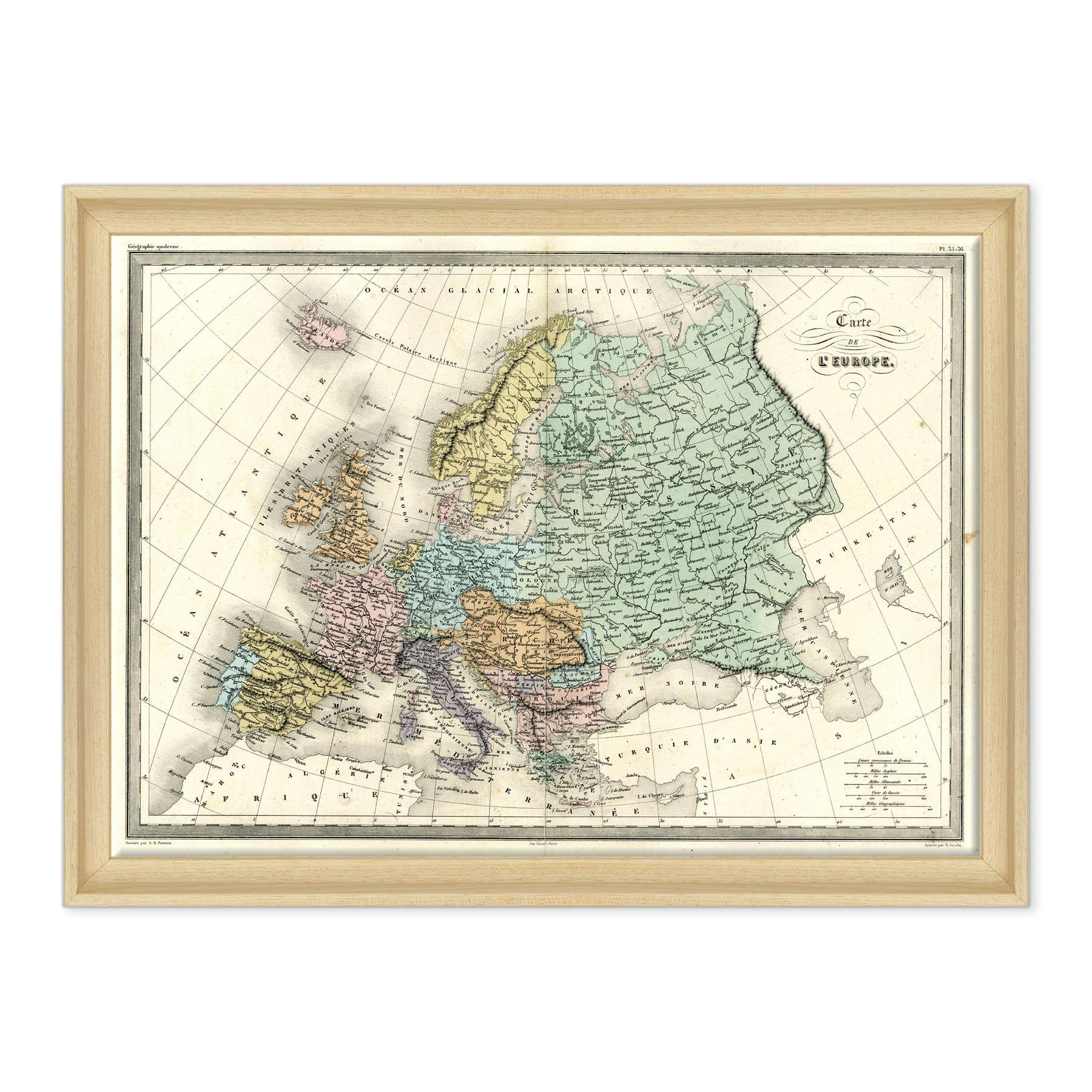 Antica Mappa Europa 2
