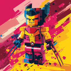 Eroe Plastico - Wolverine Legolize