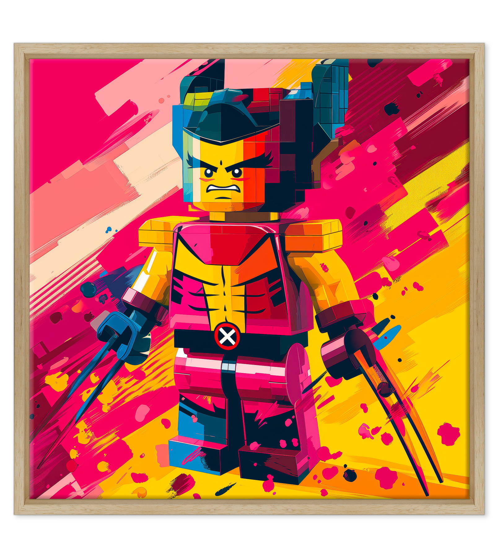 Eroe Plastico - Wolverine Legolize
