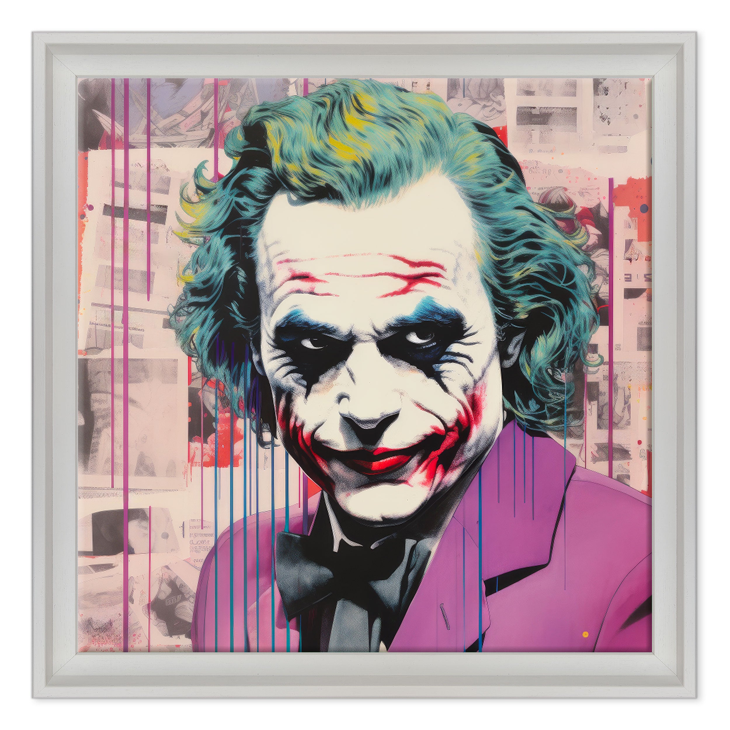 Joker Incorniciato: L'Arte della Follia