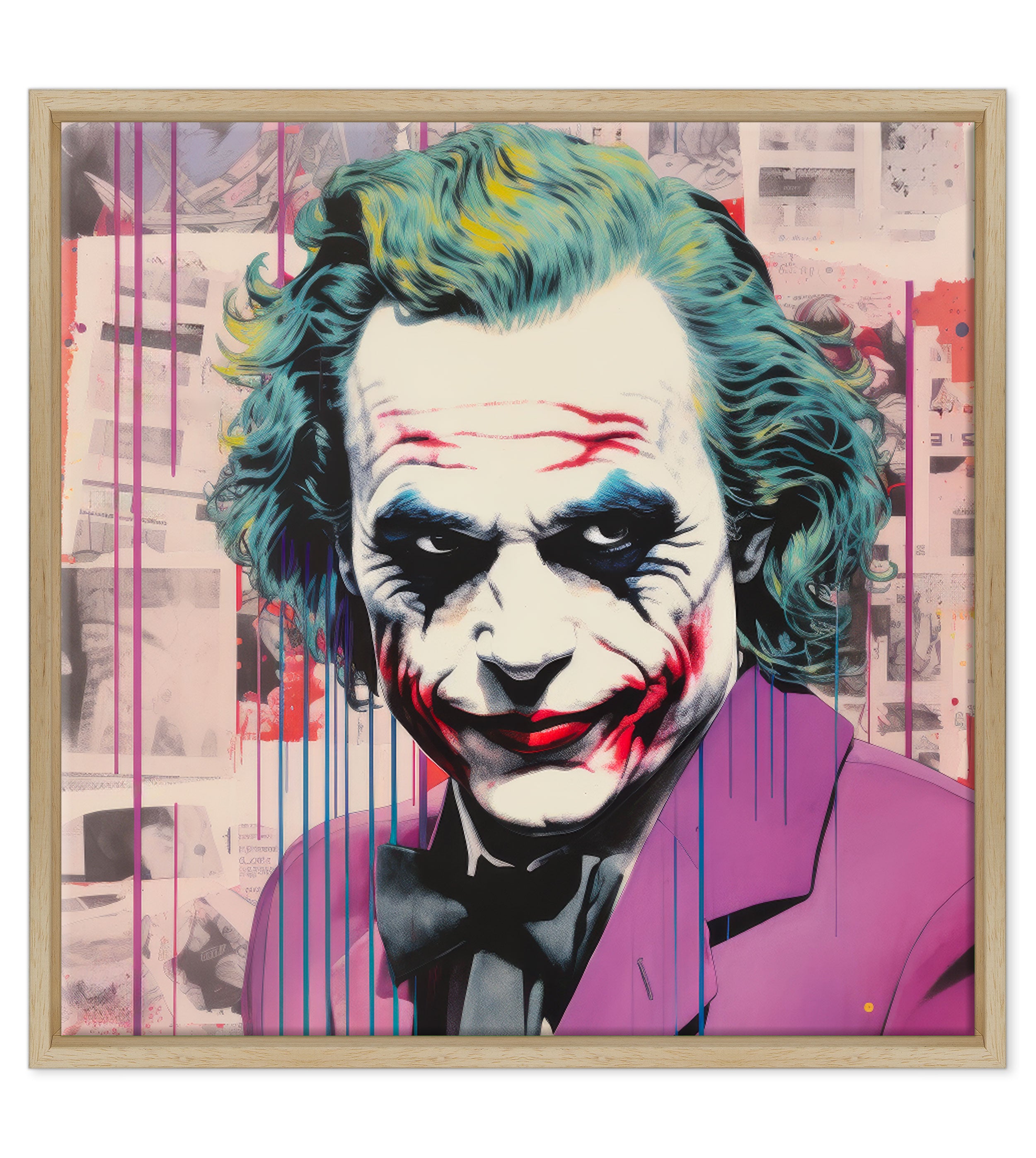 Joker Incorniciato: L'Arte della Follia