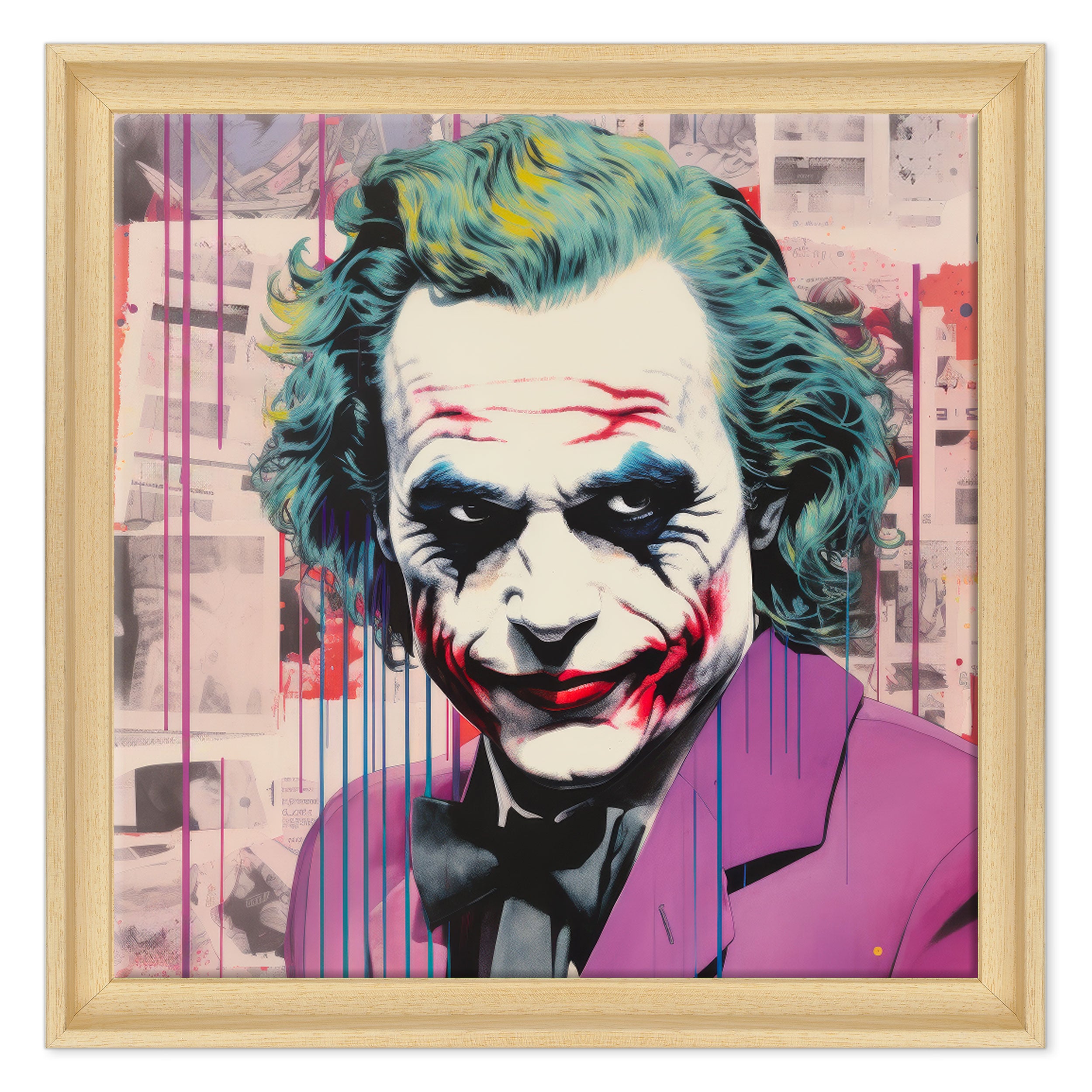 Joker Incorniciato: L'Arte della Follia