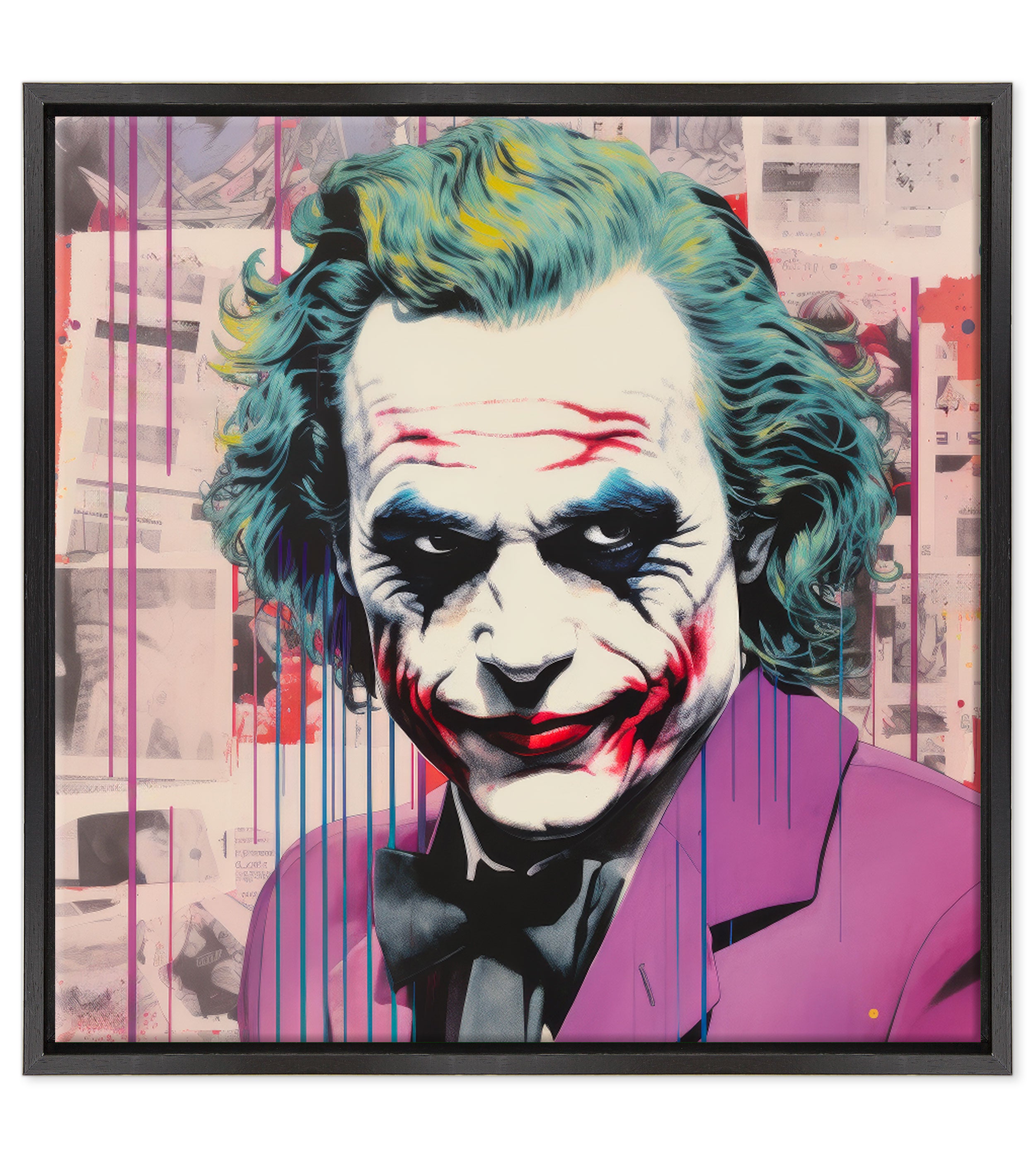 Joker Incorniciato: L'Arte della Follia