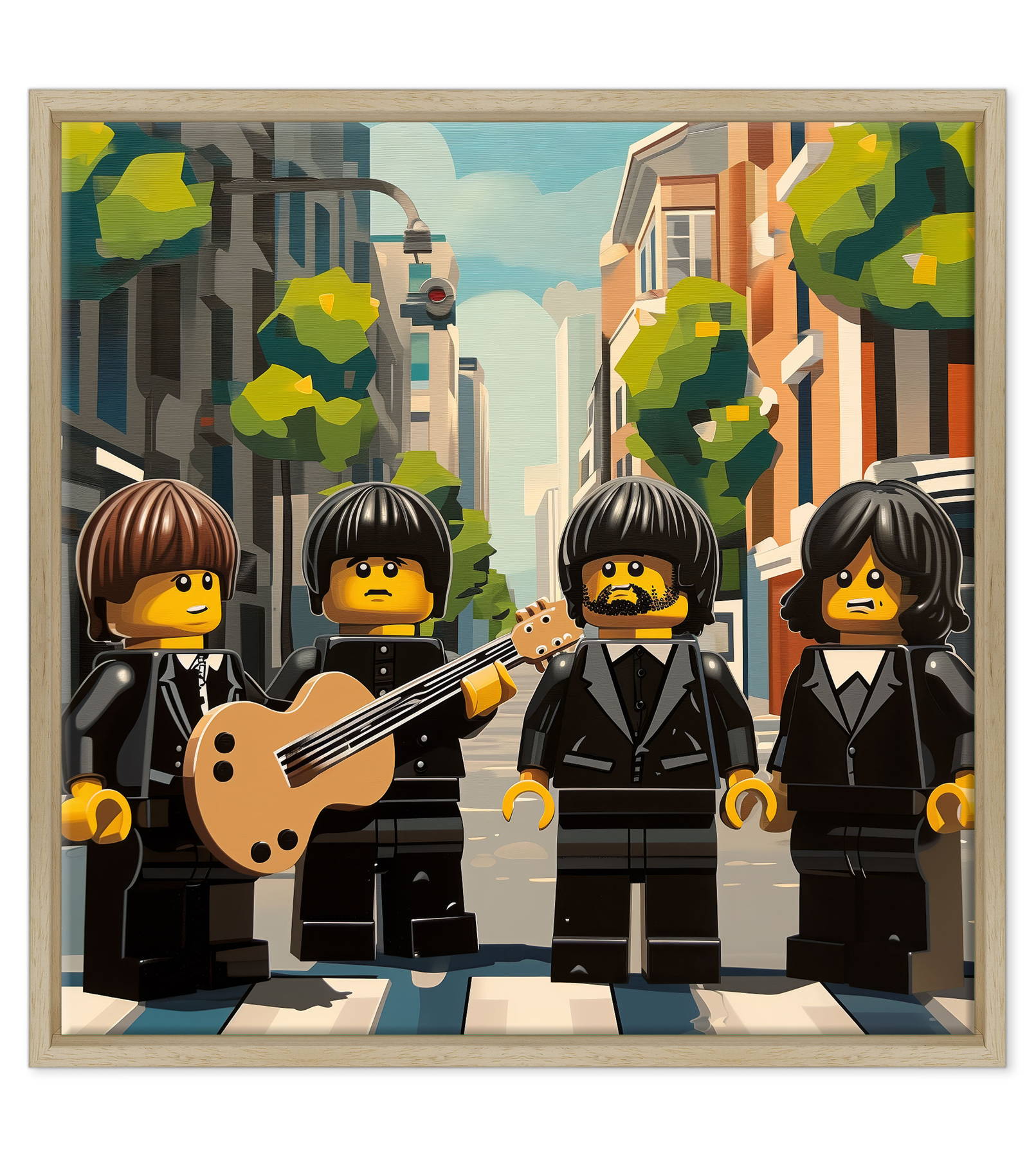 Melodia in Mattoncini: Quartetto di Liverpool