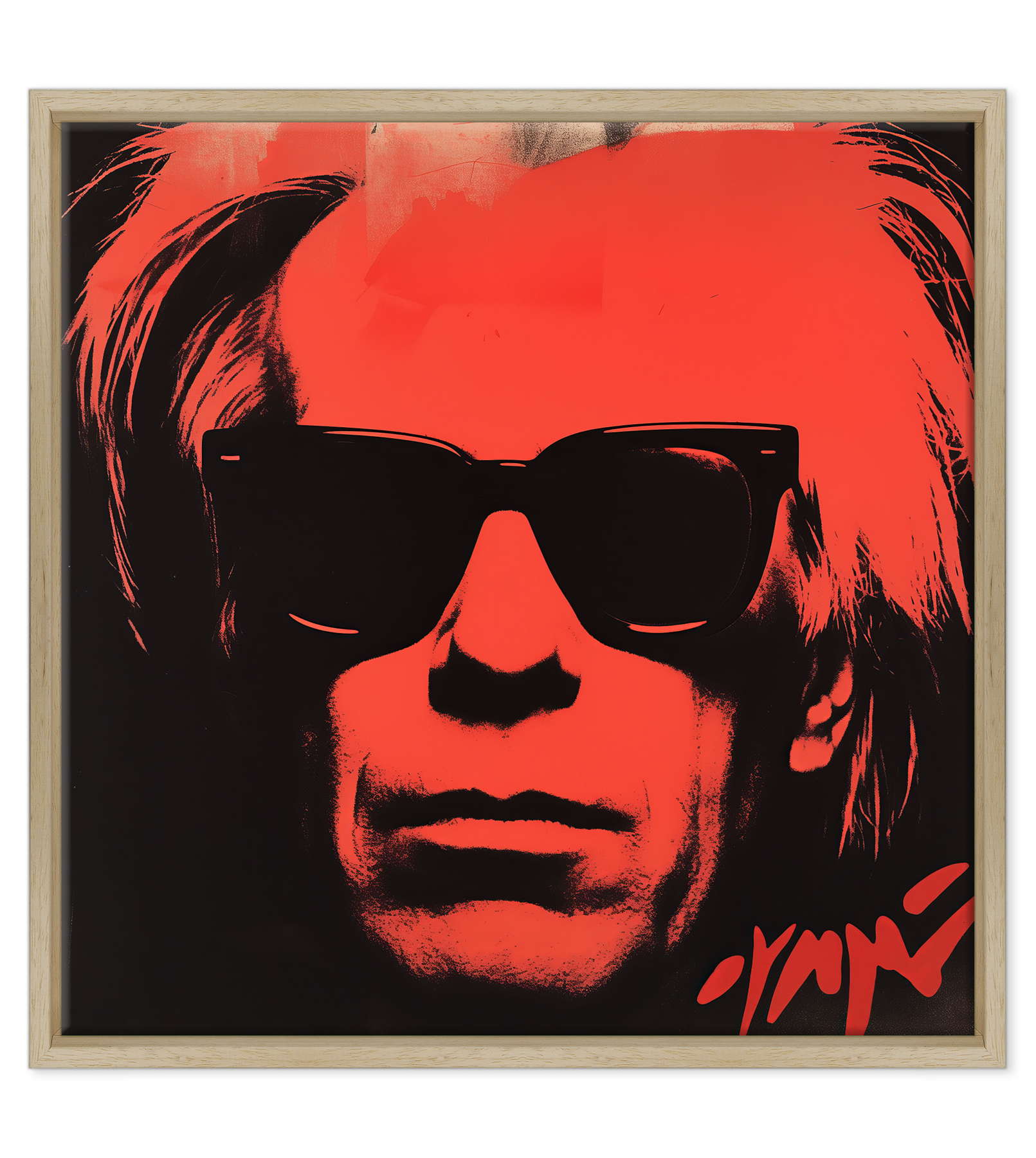 Andy Warhol - Visioni in Rosso