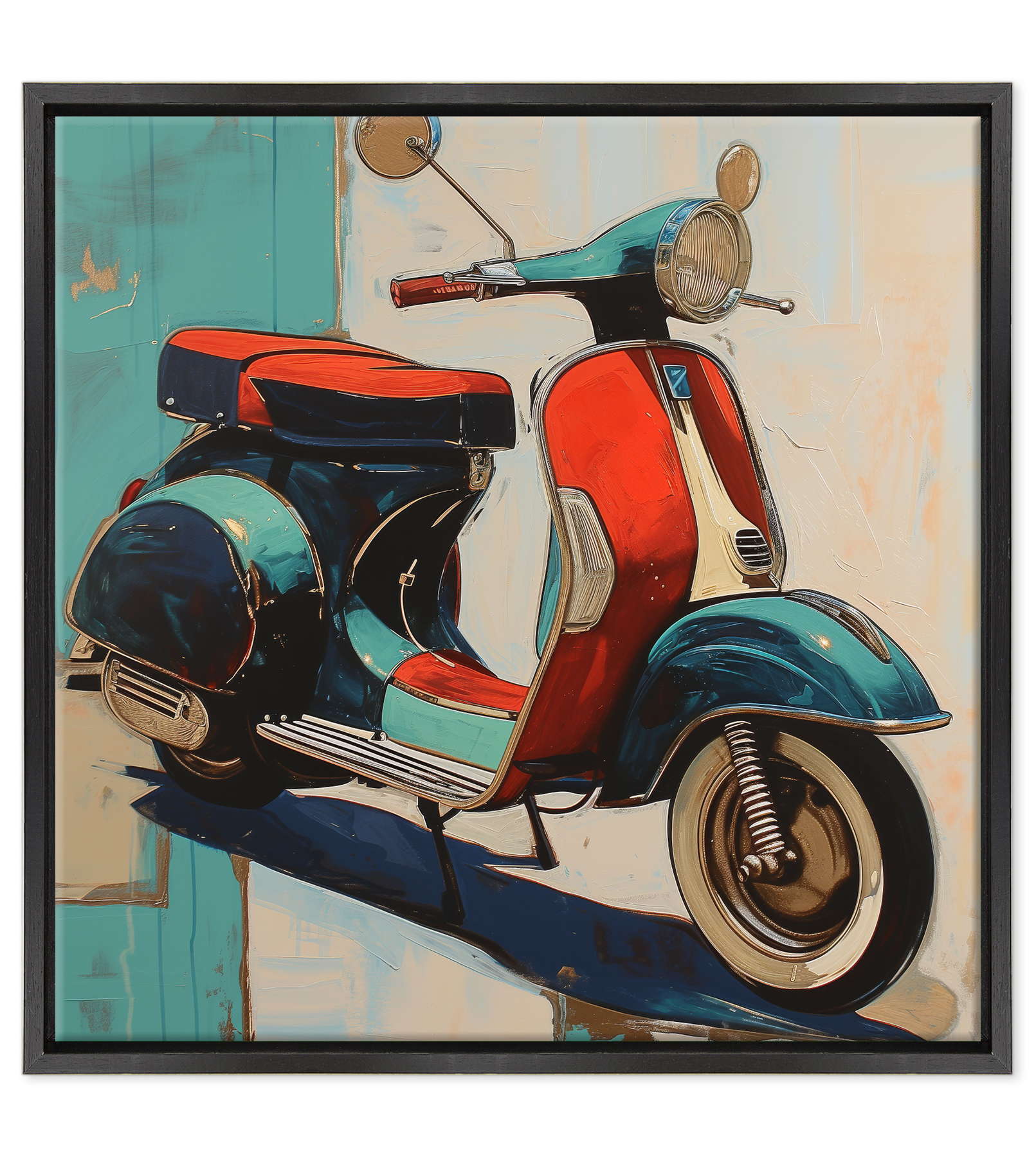 Ricordi in Blu e Rosso: Il Sogno della Vespa