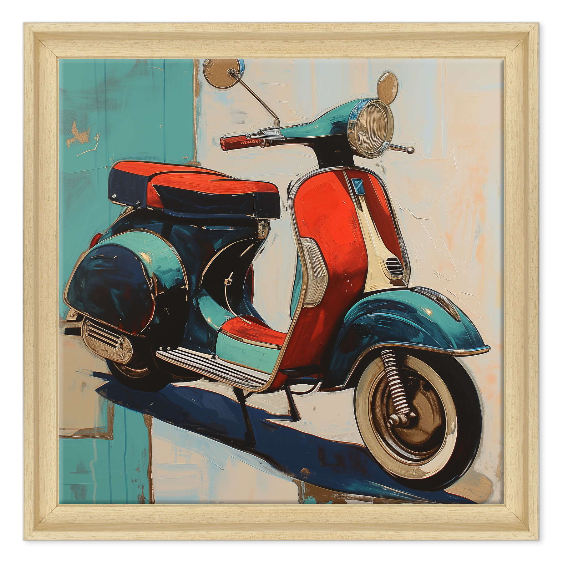 Ricordi in Blu e Rosso: Il Sogno della Vespa