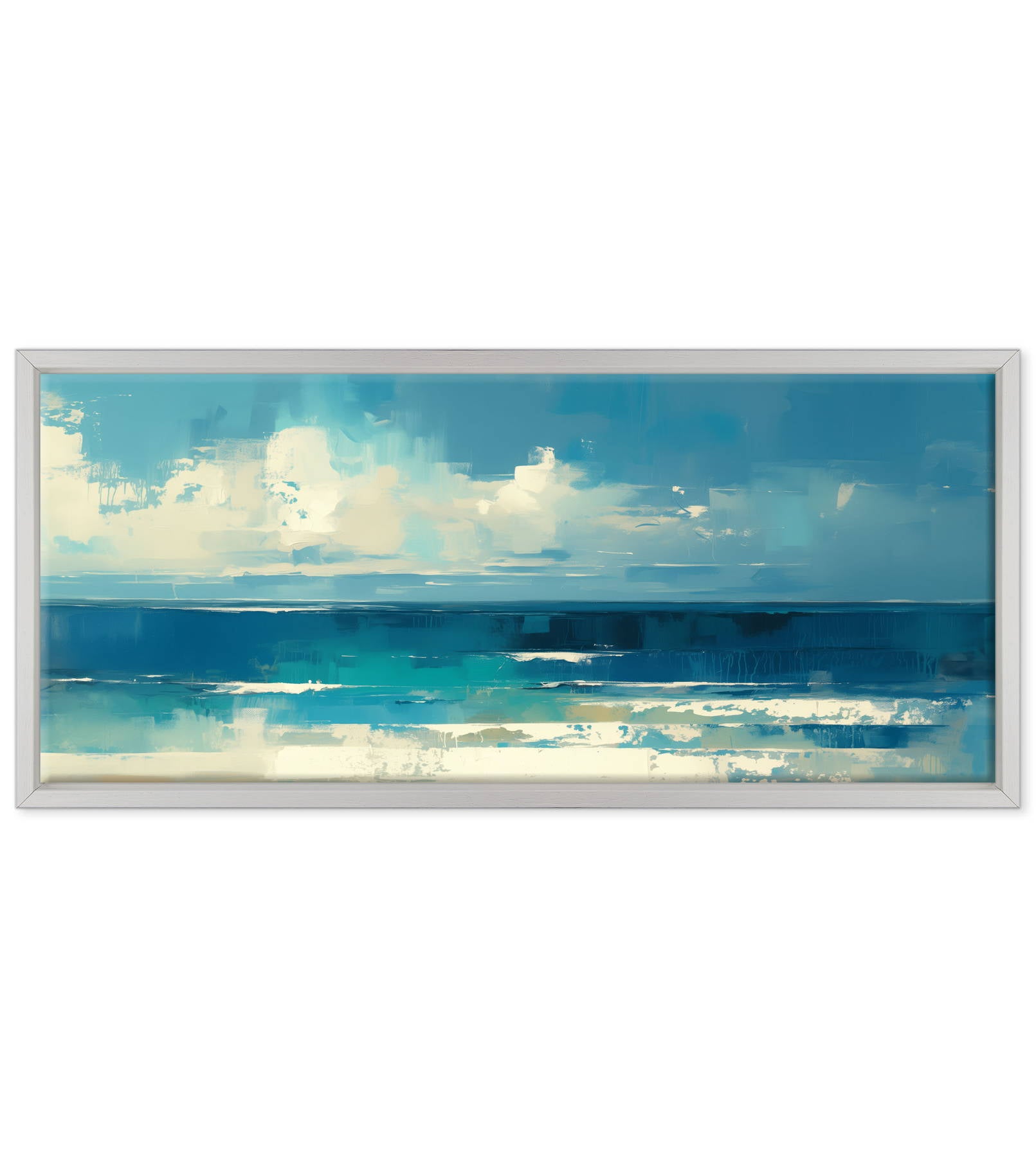 Mare Astratto: Calma Cromatica