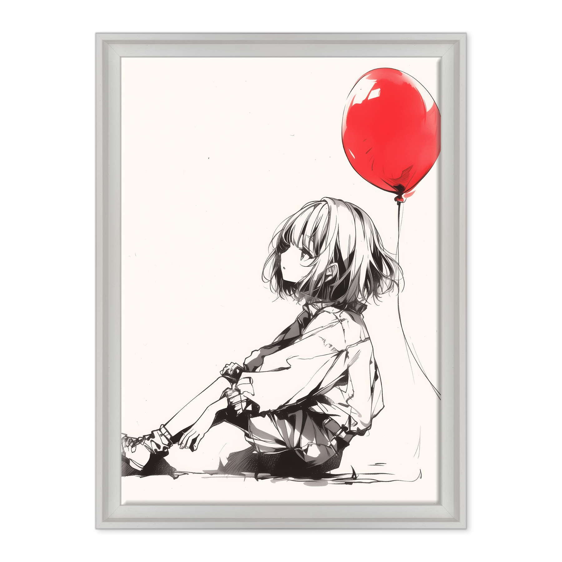 Solitudine Colorata: Momento di Riposo