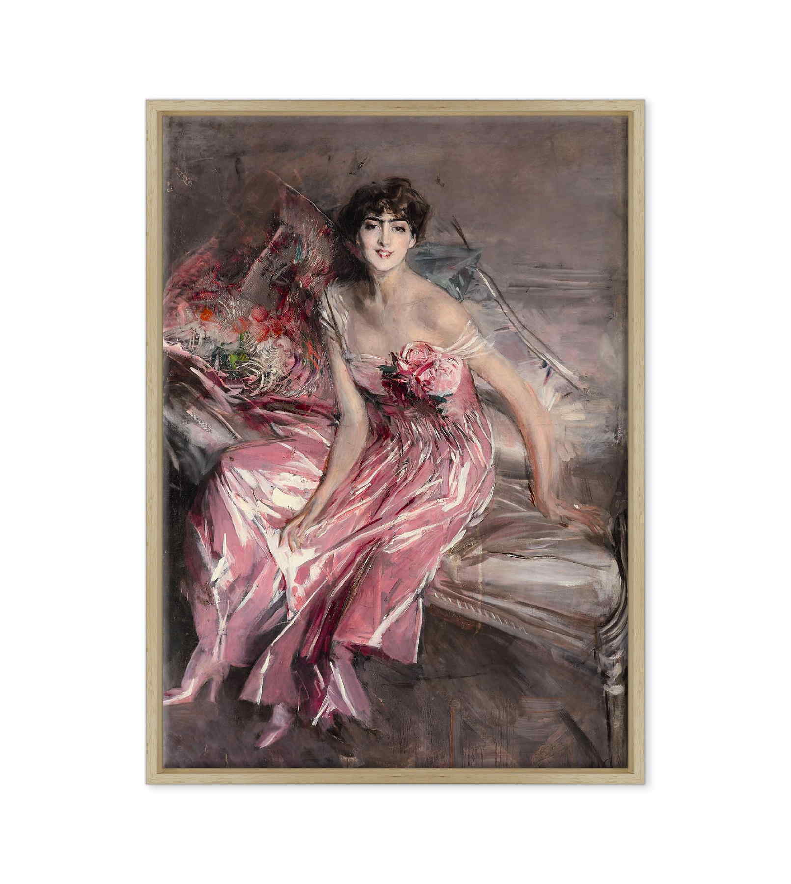Giovanni Boldini - La Signora in Rosa
