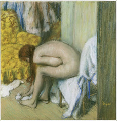Edgar Degas - Donna che si asciuga il piede